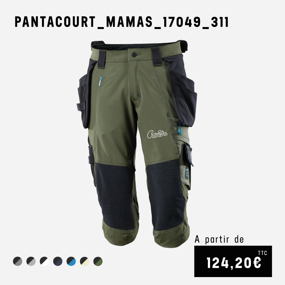 pantacourt personnalisable paysagiste