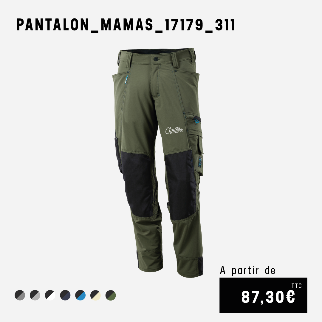 pantalon personnalisable paysagiste