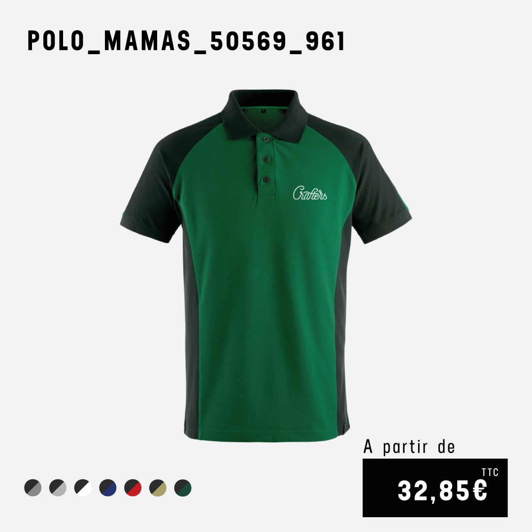 polo personnalisable paysagiste