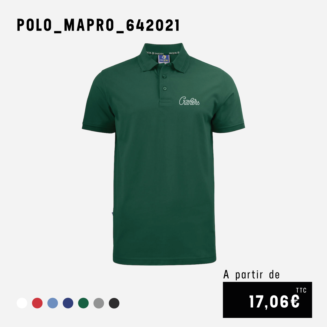 polo personnalisable paysagiste