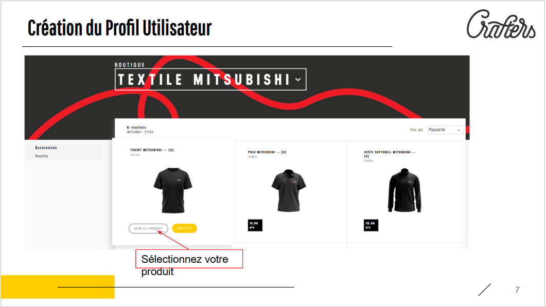 Textile personnalisé pour entreprise: Crafters crée des boutiques sur mesure pour Mitsubishi Electric