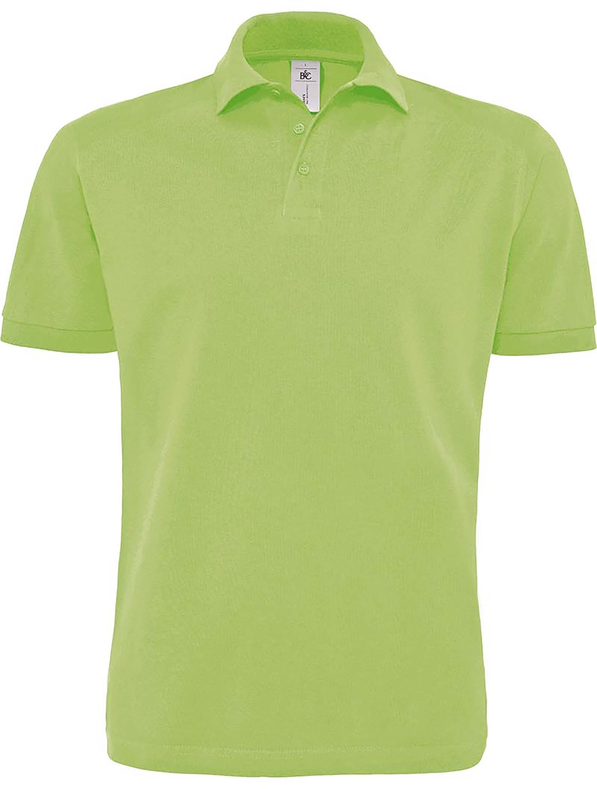 Polo homme piqué lourd HEAVYMILL Pistachio Vert, à personnaliser avec le logo de votre club. Polo homme piqué lourd HEAVYMILL Pistachio Vert