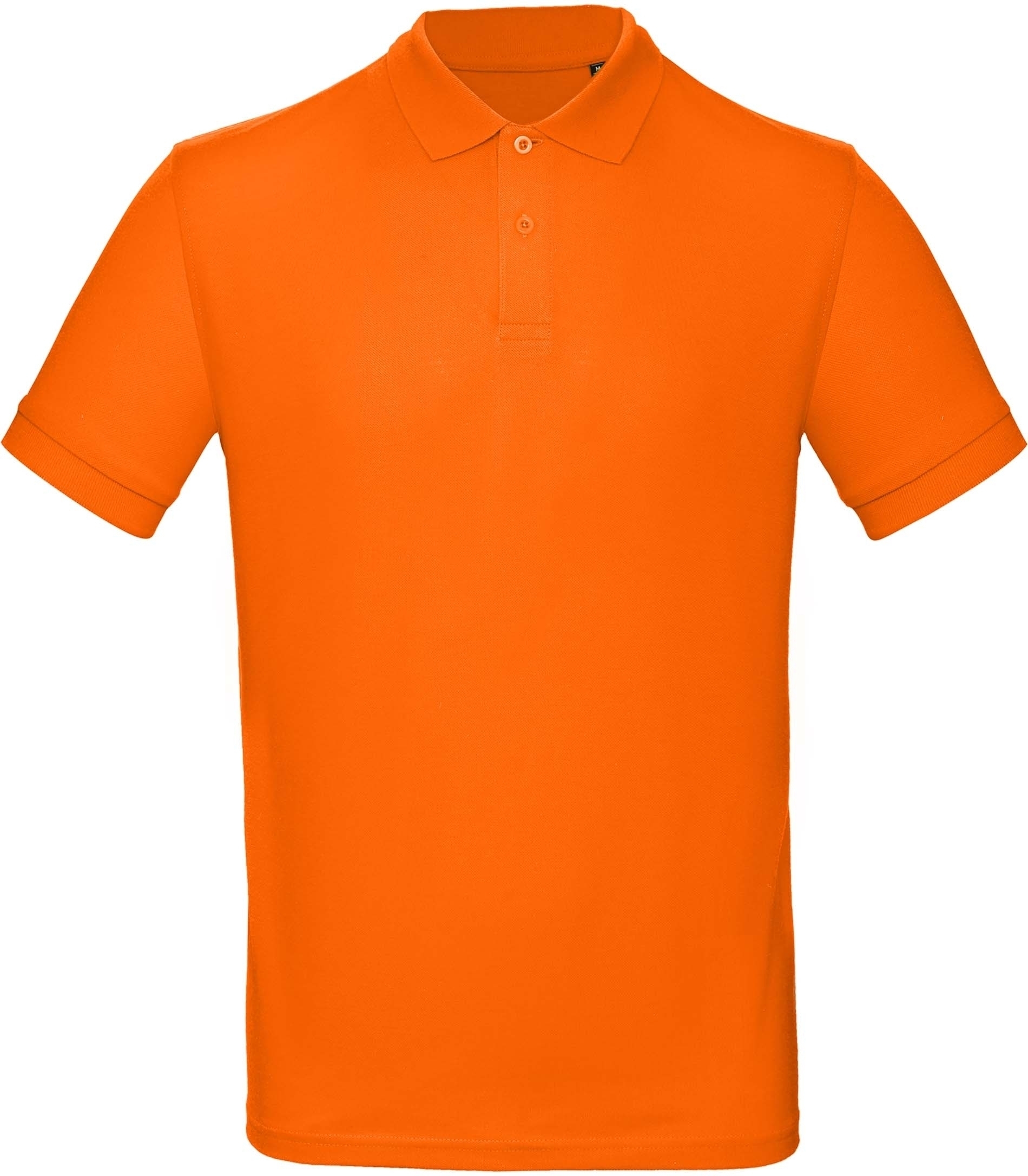 Polo bio homme - Orange imprimé et personnalisé pour votre ...