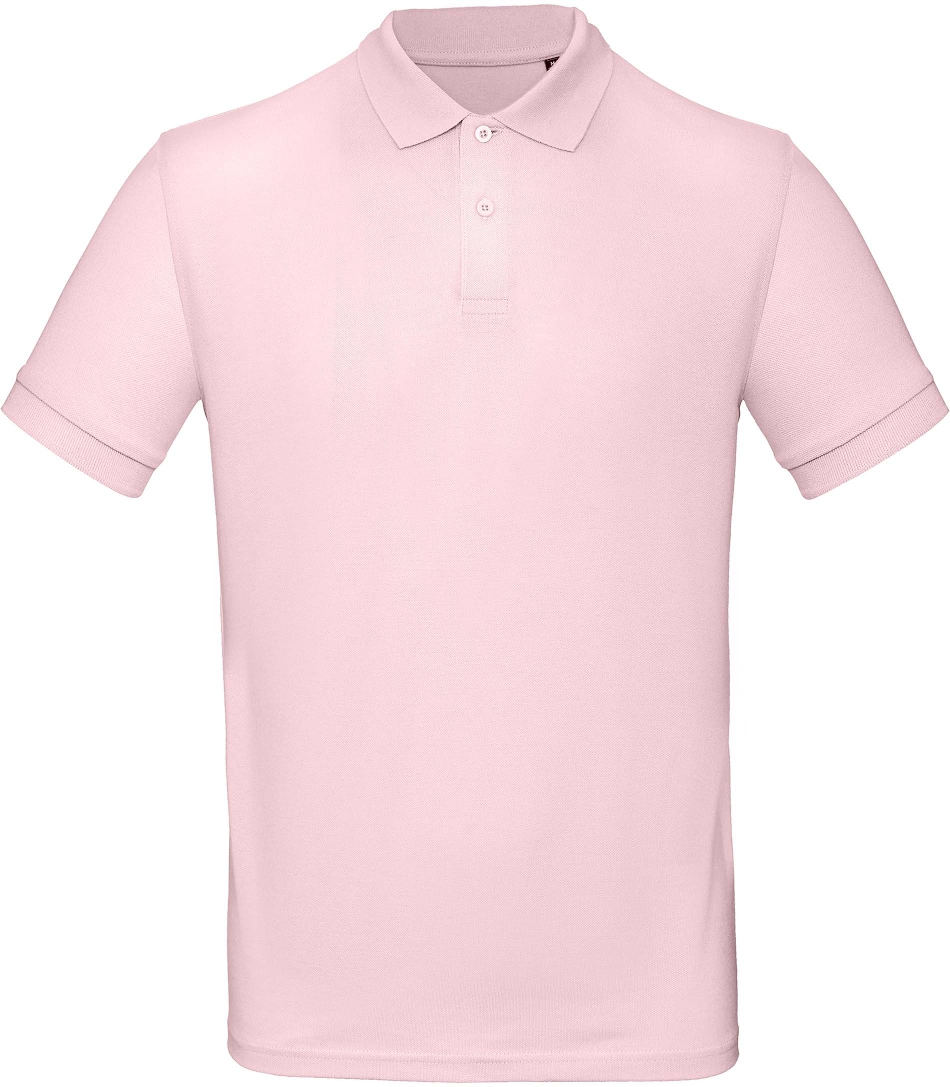 Polo bio homme Orchid Pink, à personnaliser avec le logo de votre club. Polo bio homme Orchid Pink