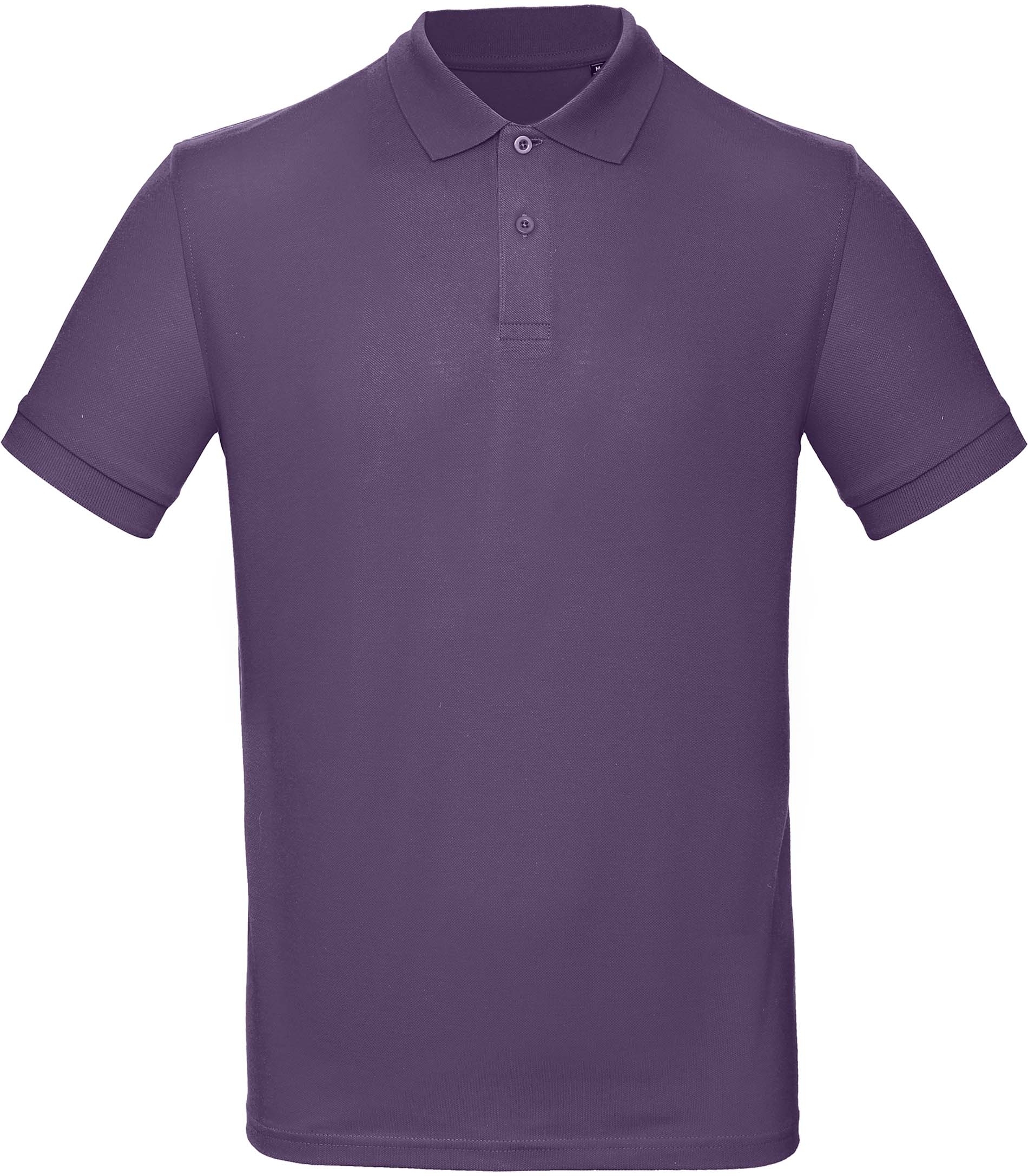 Polo bio homme Radiant Purple, à personnaliser avec le logo de votre club. Polo bio homme Radiant Purple