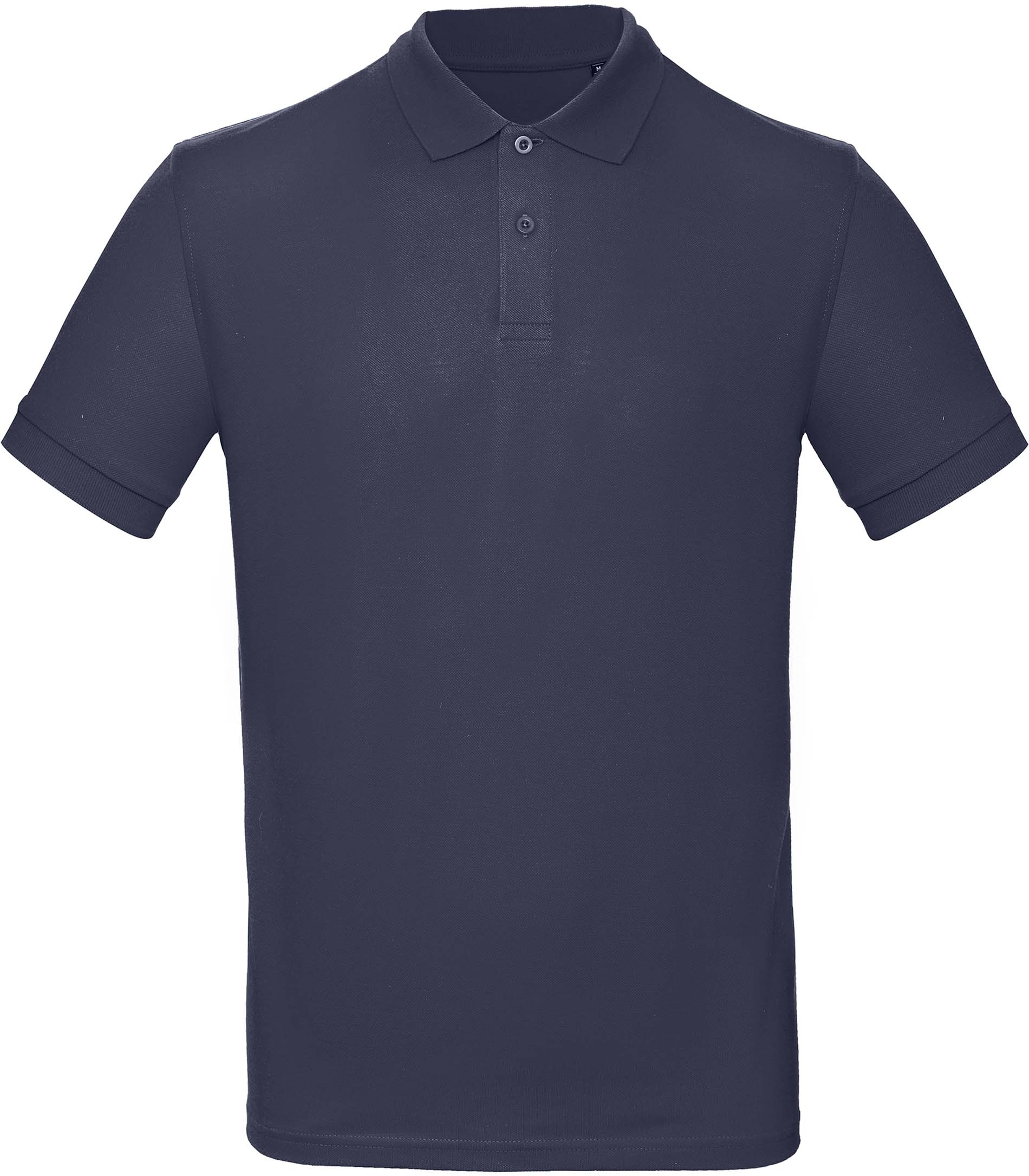 Polo bio homme Urban Navy, à personnaliser avec le logo de votre club. Polo bio homme Urban Navy