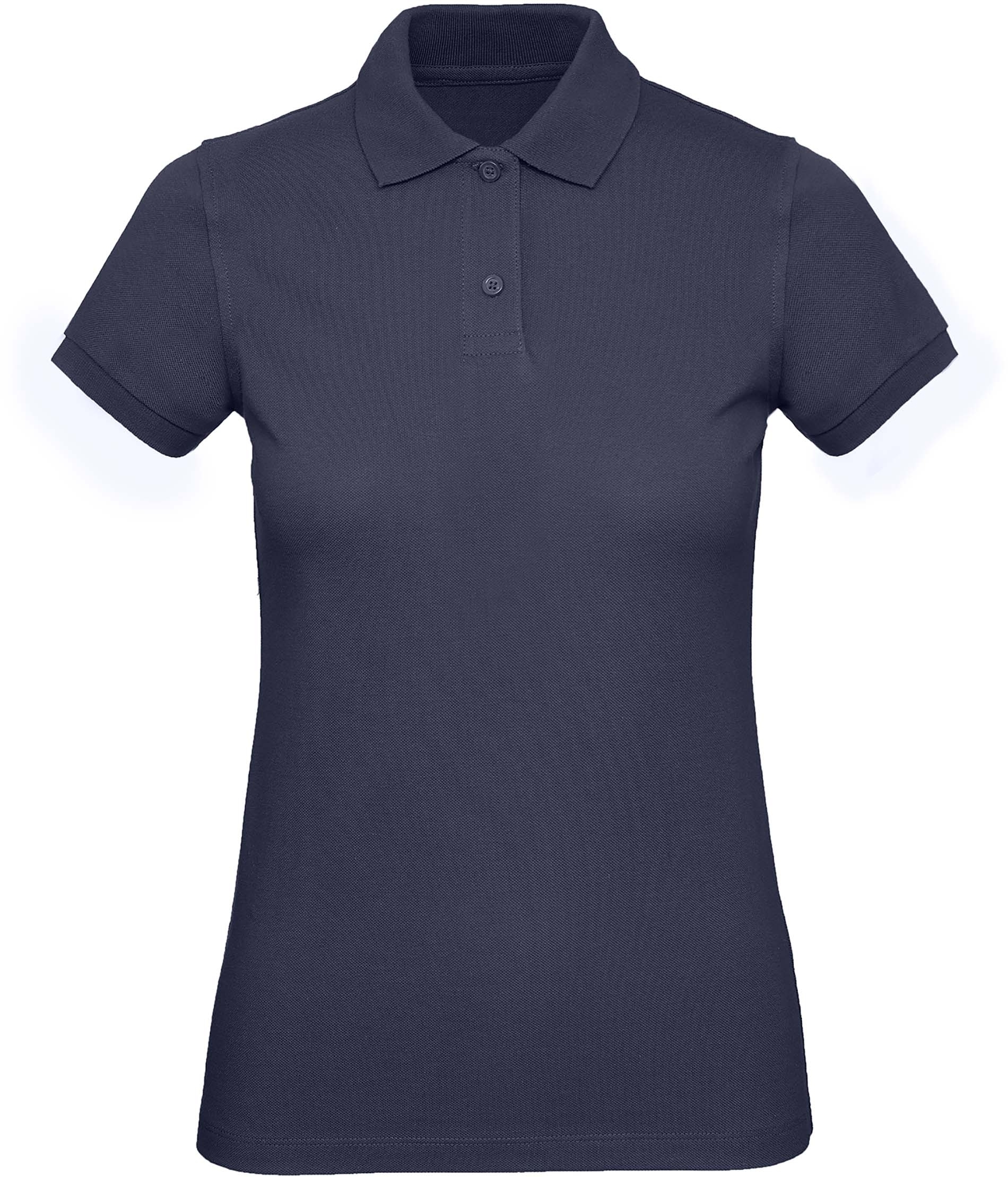 Polo bio femme Urban Navy, à personnaliser avec le logo de votre club. Polo bio femme Urban Navy