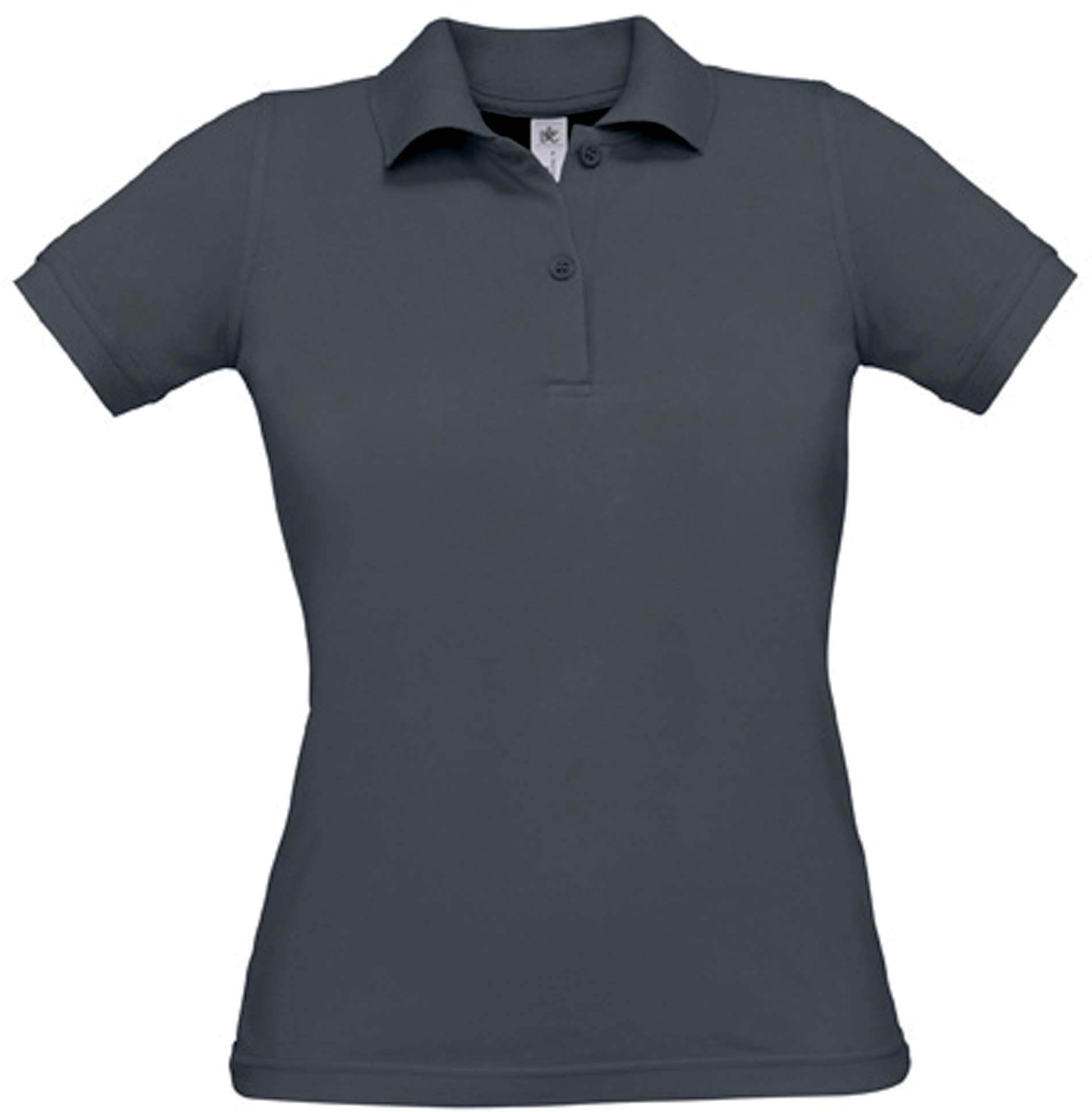 Polo femme PURE WOMEN Dark Grey Gris, à personnaliser avec le logo de votre club. Polo femme PURE WOMEN Dark Grey Gris