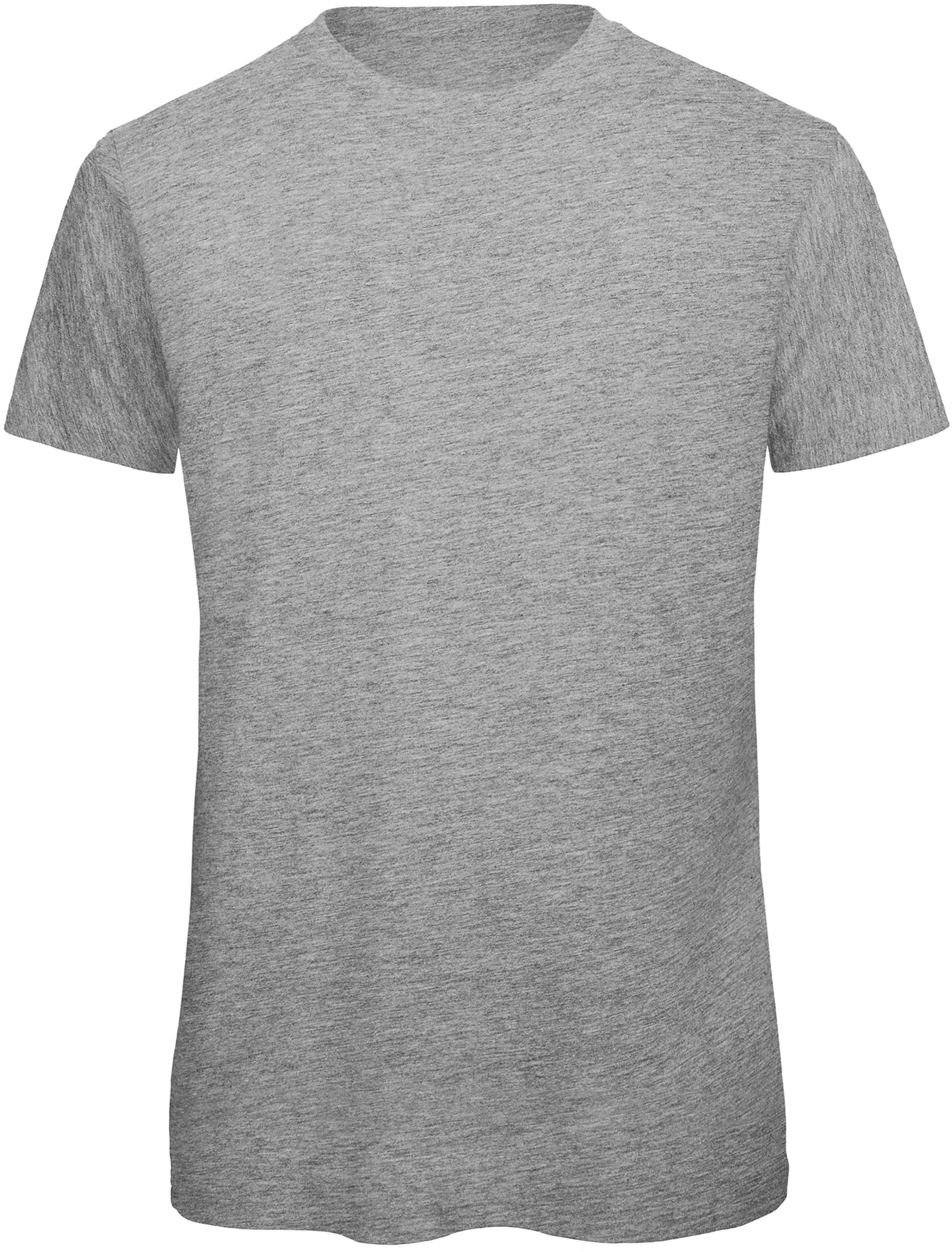 T-shirt bio Homme Gris Sport Grey, à personnaliser avec le logo de votre club. T-shirt bio Homme Gris Sport Grey