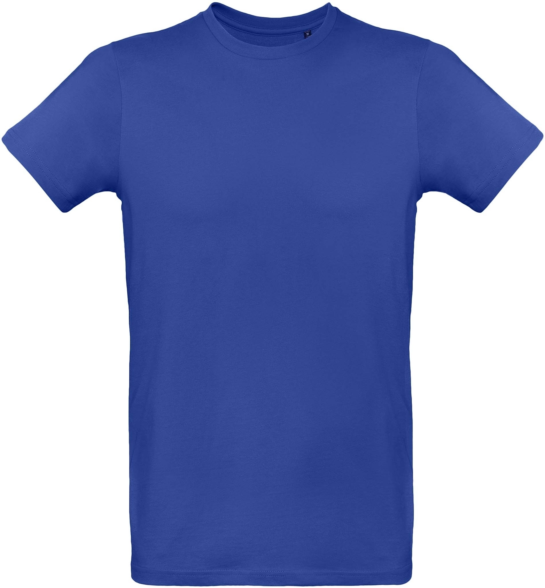 T-shirt bio homme Inspire Plus Cobalt Blue, à personnaliser avec le logo de votre club. T-shirt bio homme Inspire Plus Cobalt Blue