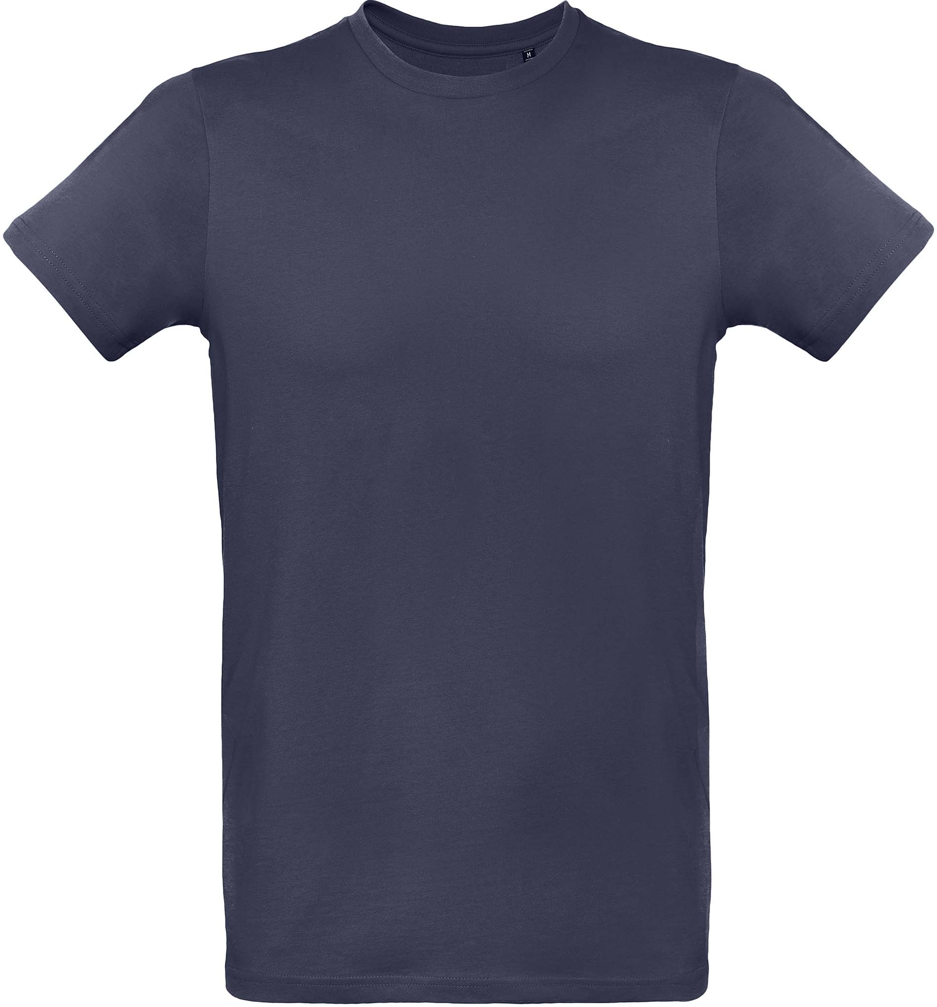 T-shirt bio homme Inspire Plus Urban Navy, à personnaliser avec le logo de votre club. T-shirt bio homme Inspire Plus Urban Navy
