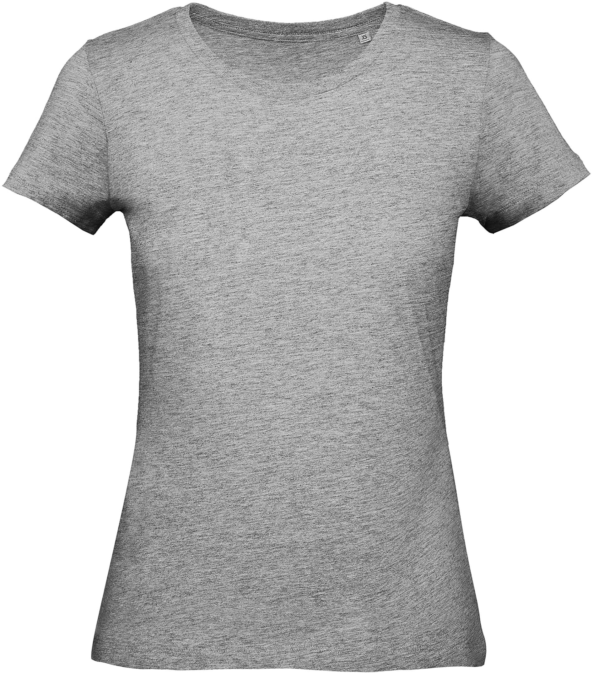 T-shirt bio Femme Gris Sport Grey, à personnaliser avec le logo de votre club. T-shirt bio Femme Gris Sport Grey