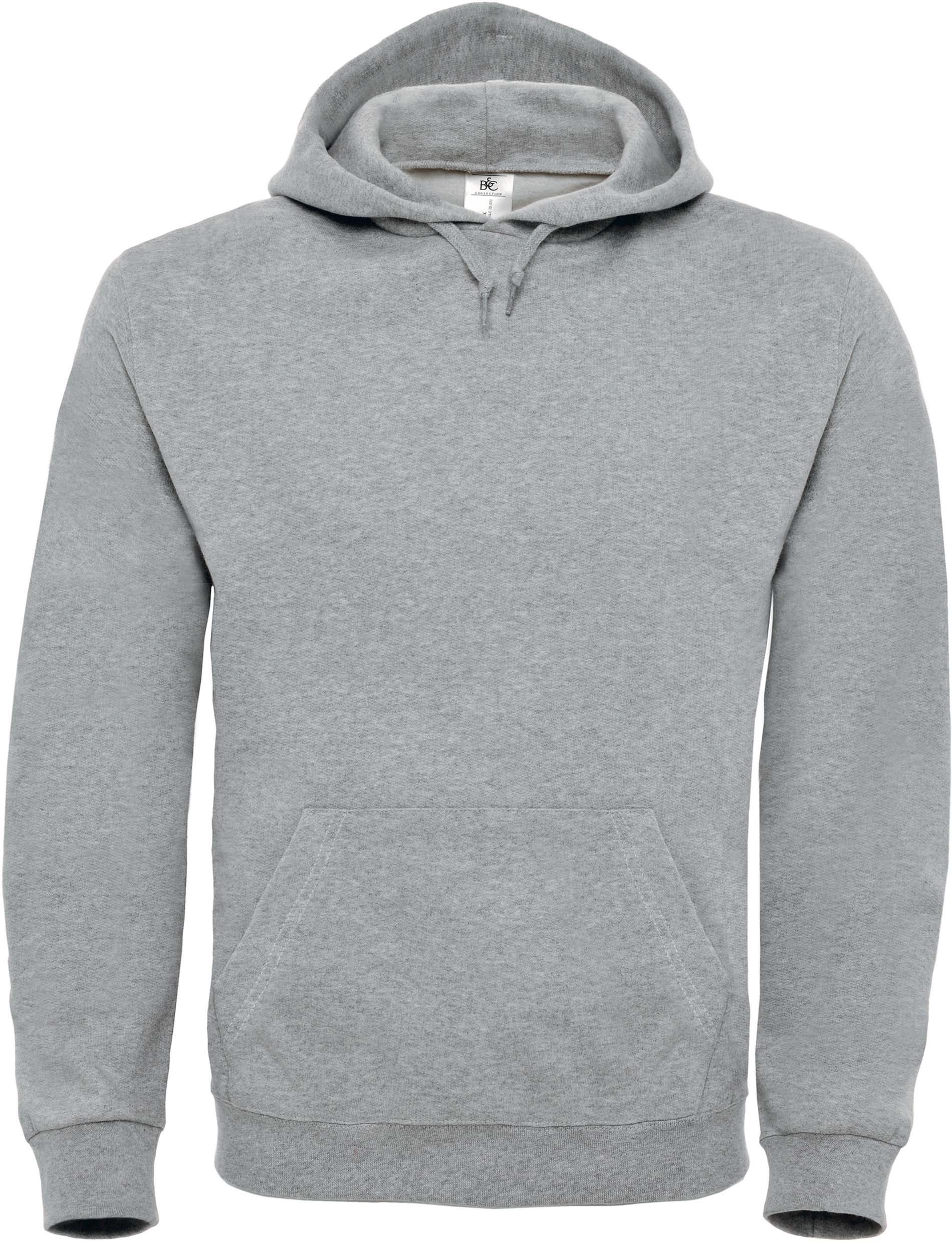 SWEAT-SHIRT CAPUCHE ID.003 Heather Grey Gris, à personnaliser avec le logo de votre club. SWEAT-SHIRT CAPUCHE ID.003 Heather Grey Gris
