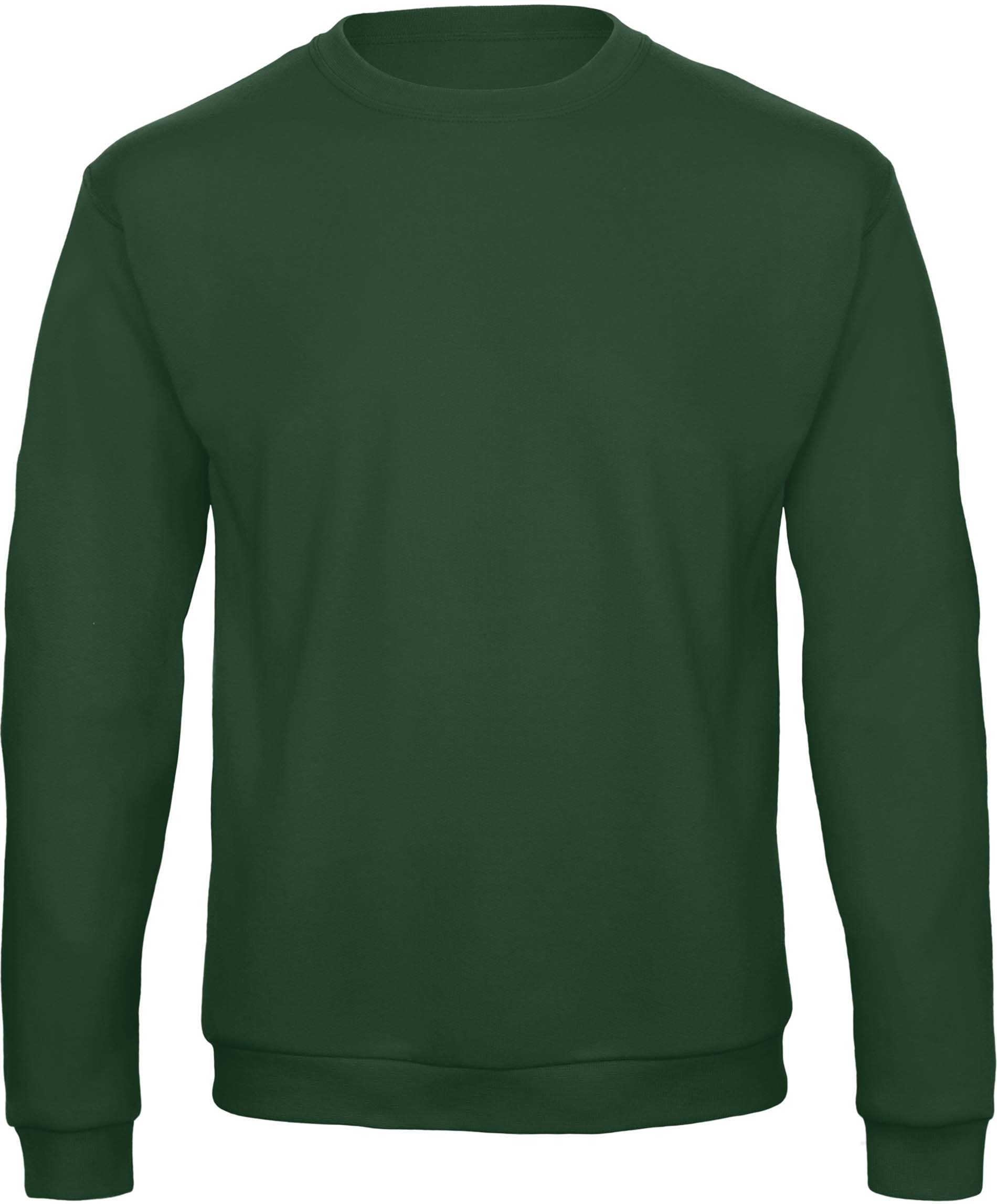 Sweatshirt col rond ID.202 Bottle Green Vert, à personnaliser avec le logo de votre club. Sweatshirt col rond ID.202 Bottle Green Vert