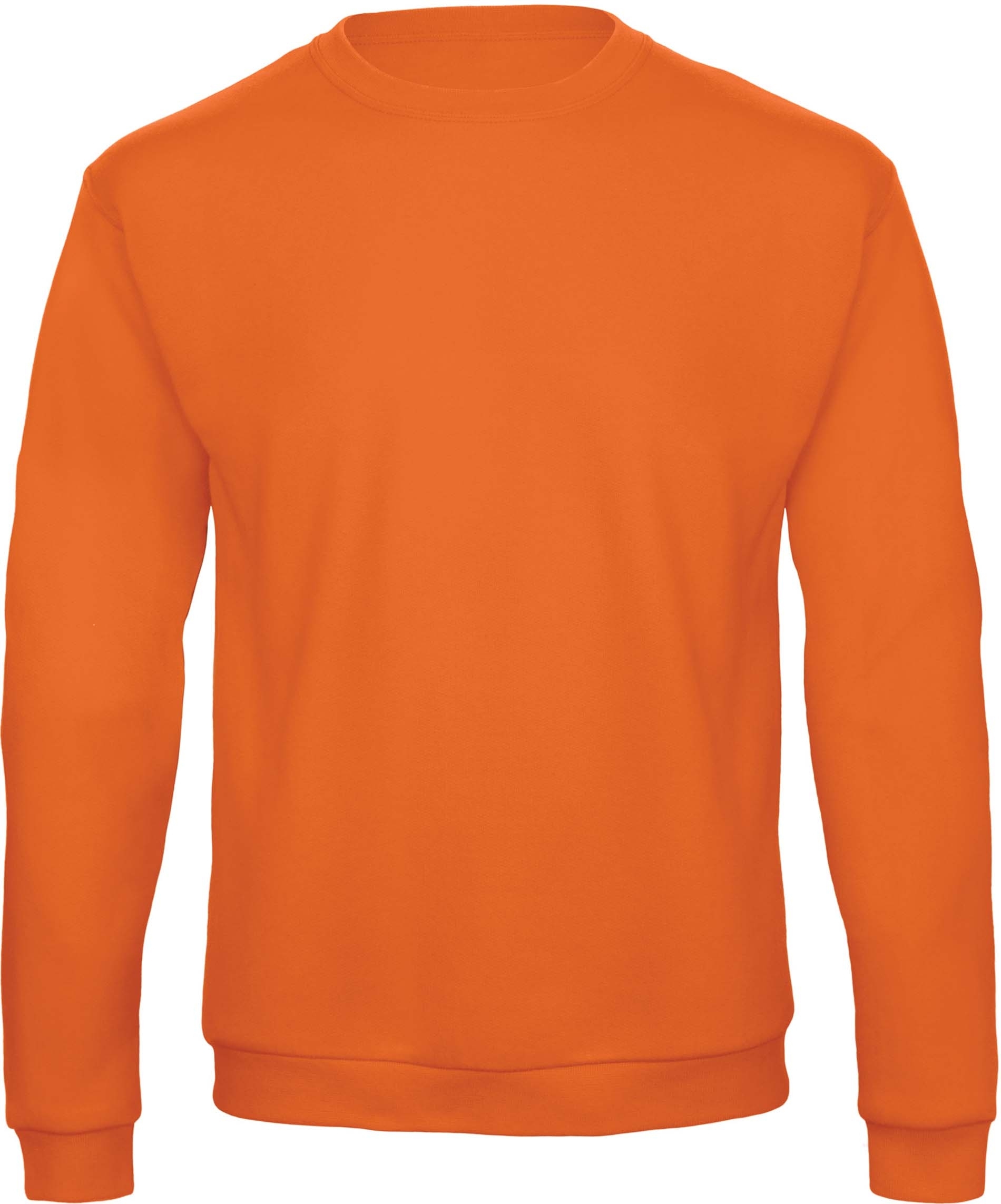Sweatshirt col rond ID.202 Pumpkin Orange Orange, à personnaliser avec le logo de votre club. Sweatshirt col rond ID.202 Pumpkin Orange Orange
