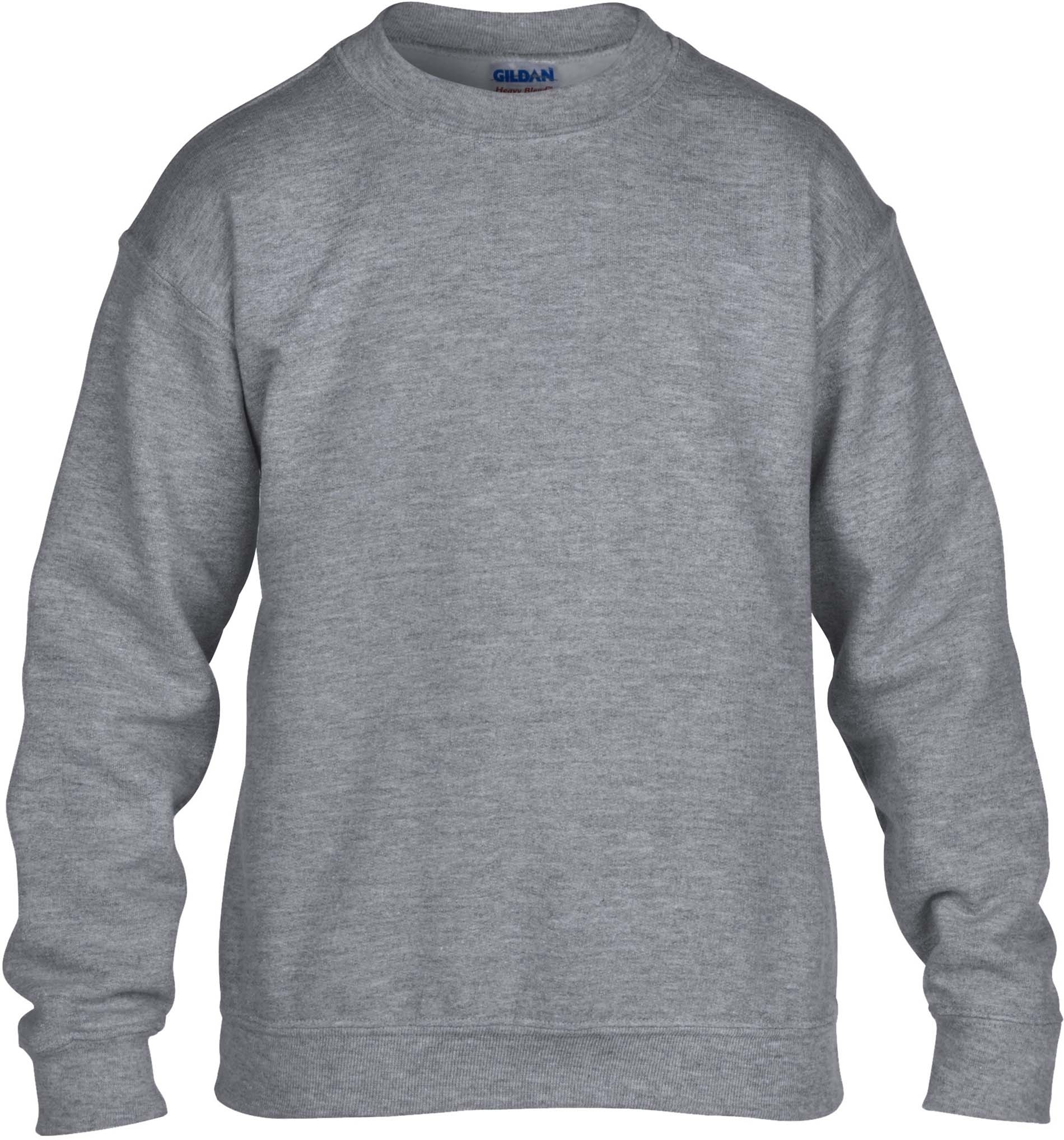 SWEAT-SHIRT ENFANT COL ROND HEAVY BLEND™ Graphite Heather Gris, à personnaliser avec le logo de votre club. SWEAT-SHIRT ENFANT COL ROND HEAVY BLEND™ Graphite Heather Gris