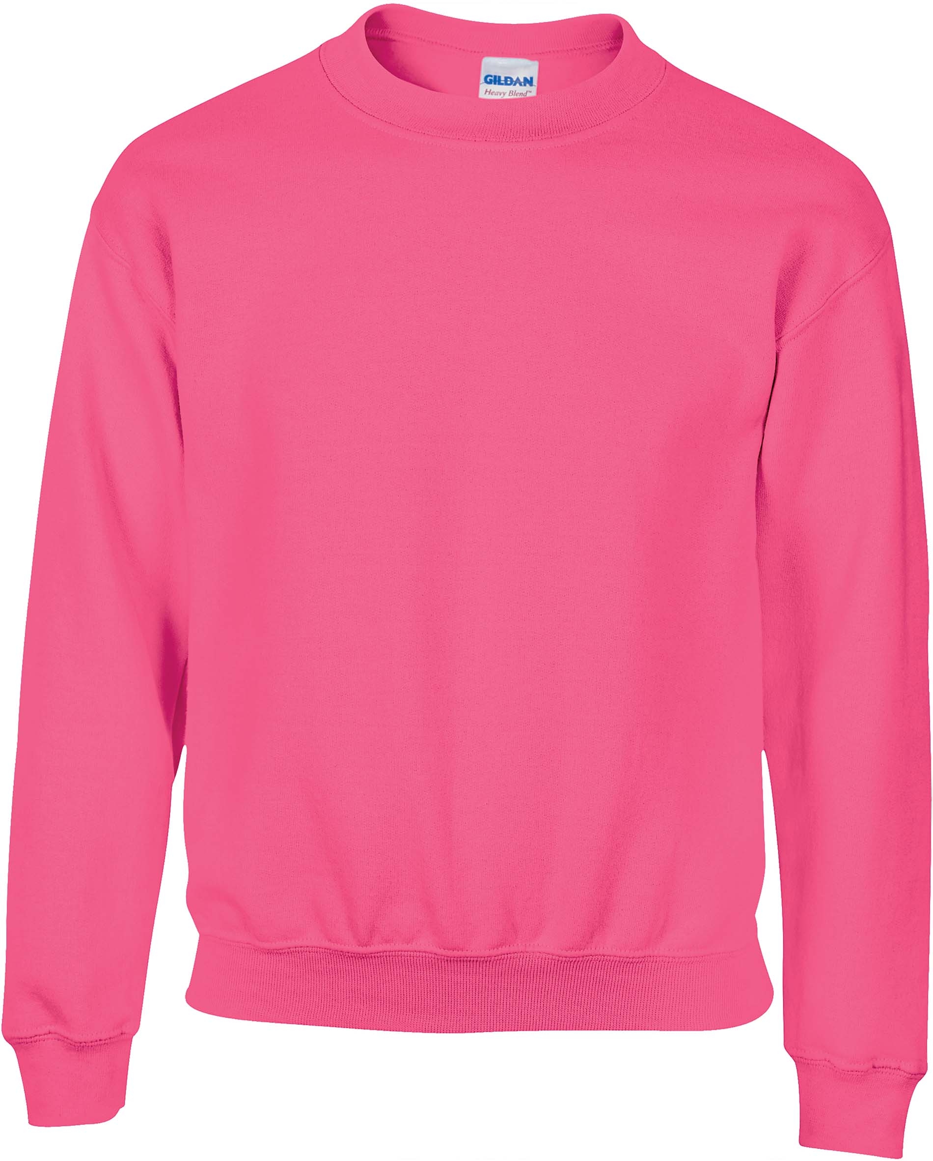 SWEAT-SHIRT ENFANT COL ROND HEAVY BLEND™ Safety Pink Rose, à personnaliser avec le logo de votre club. SWEAT-SHIRT ENFANT COL ROND HEAVY BLEND™ Safety Pink Rose
