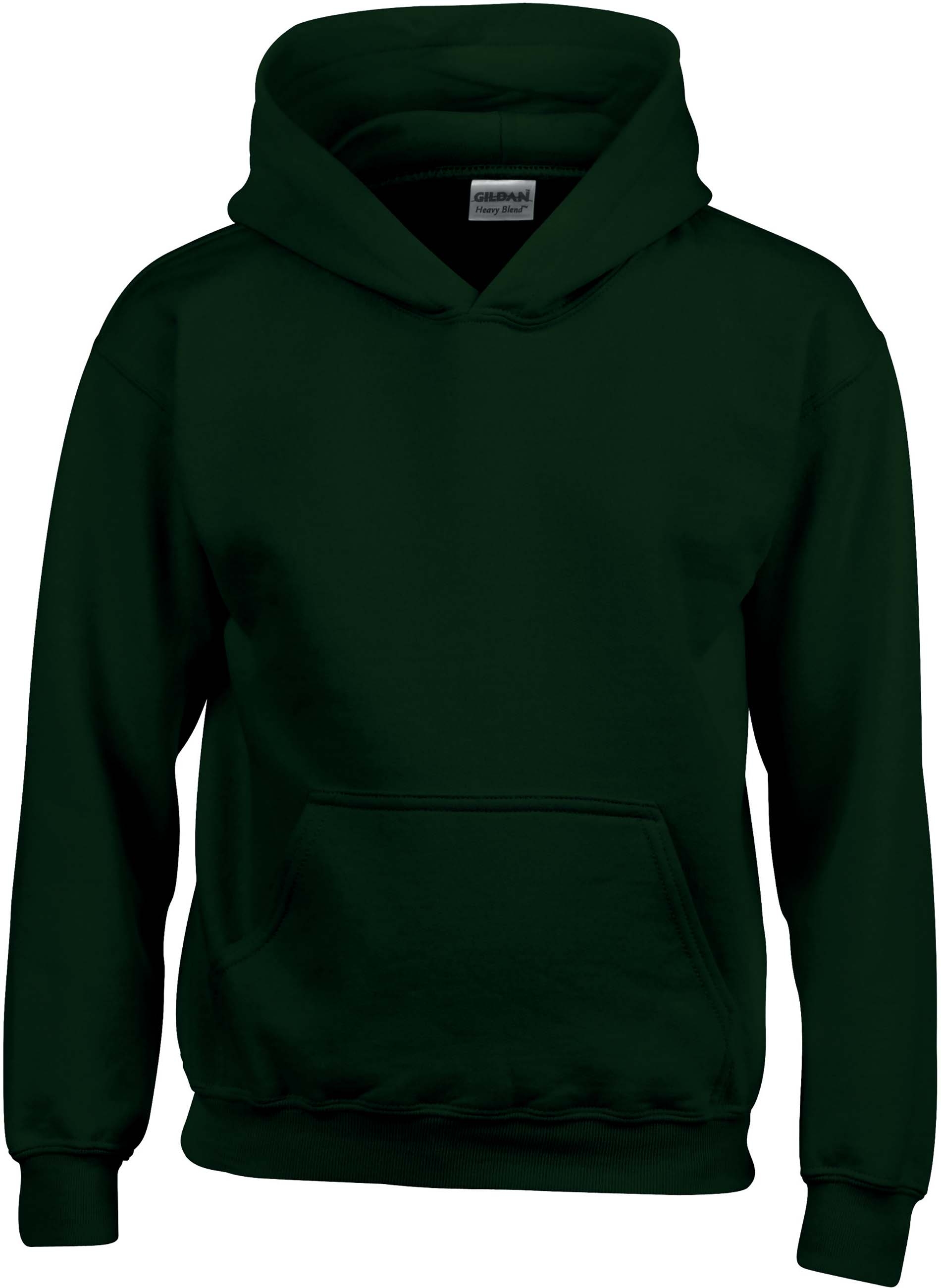 SWEAT-SHIRT ENFANT CAPUCHE HEAVY BLEND™ Forest Green Vert, à personnaliser avec le logo de votre club. SWEAT-SHIRT ENFANT CAPUCHE HEAVY BLEND™ Forest Green Vert
