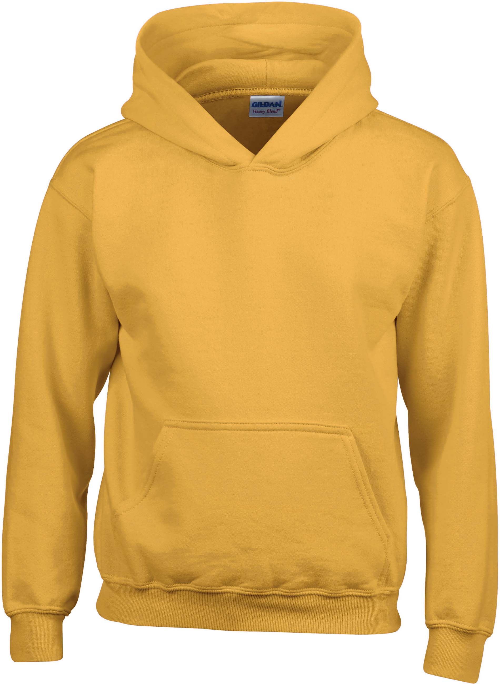 SWEAT-SHIRT ENFANT CAPUCHE HEAVY BLEND™ Gold Jaune, à personnaliser avec le logo de votre club. SWEAT-SHIRT ENFANT CAPUCHE HEAVY BLEND™ Gold Jaune