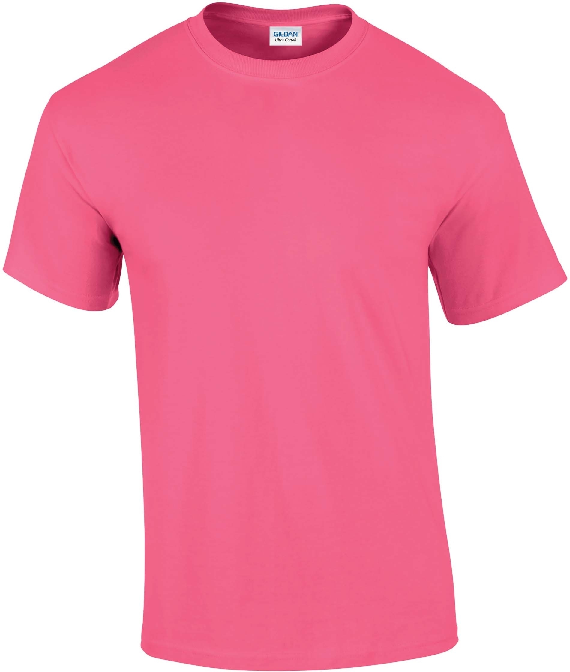 T-SHIRT MANCHES COURTES Ultra Cotton™ Rose Safety Pink (x72)