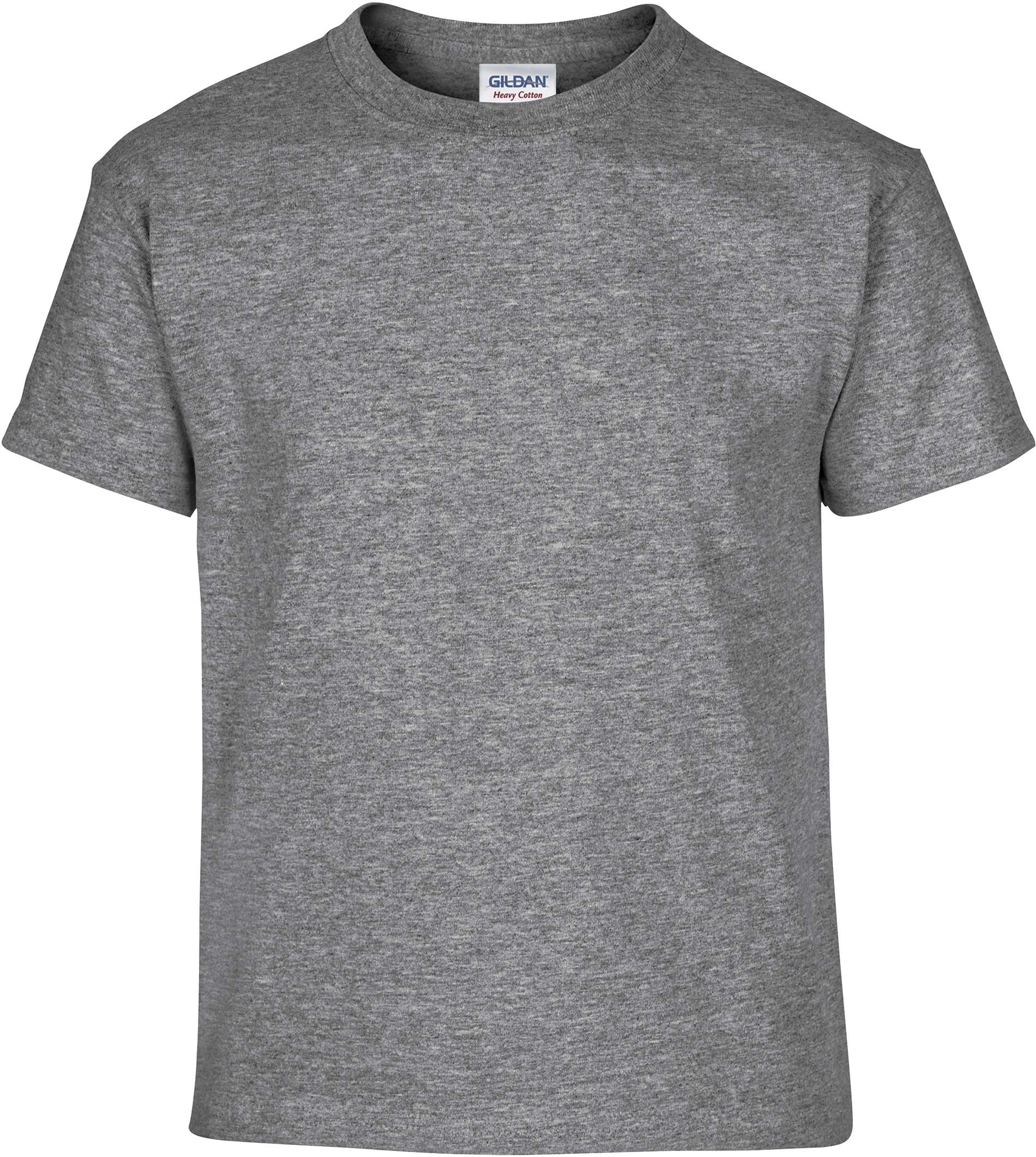 T-SHIRT ENFANT HEAVY Graphite Heather Gris, à personnaliser avec le logo de votre club. T-SHIRT ENFANT HEAVY Graphite Heather Gris
