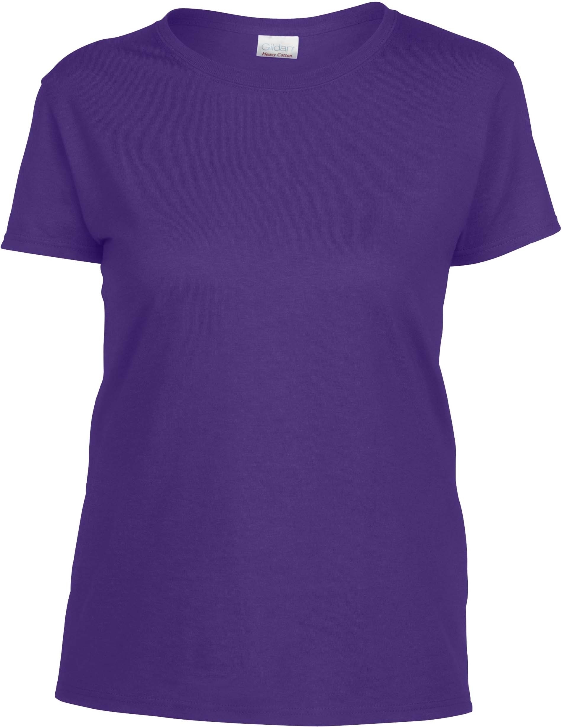 T-SHIRT FEMME HEAVY COTTON Bleu Lilac, à personnaliser avec le logo de votre club. T-SHIRT FEMME HEAVY COTTON Bleu Lilac