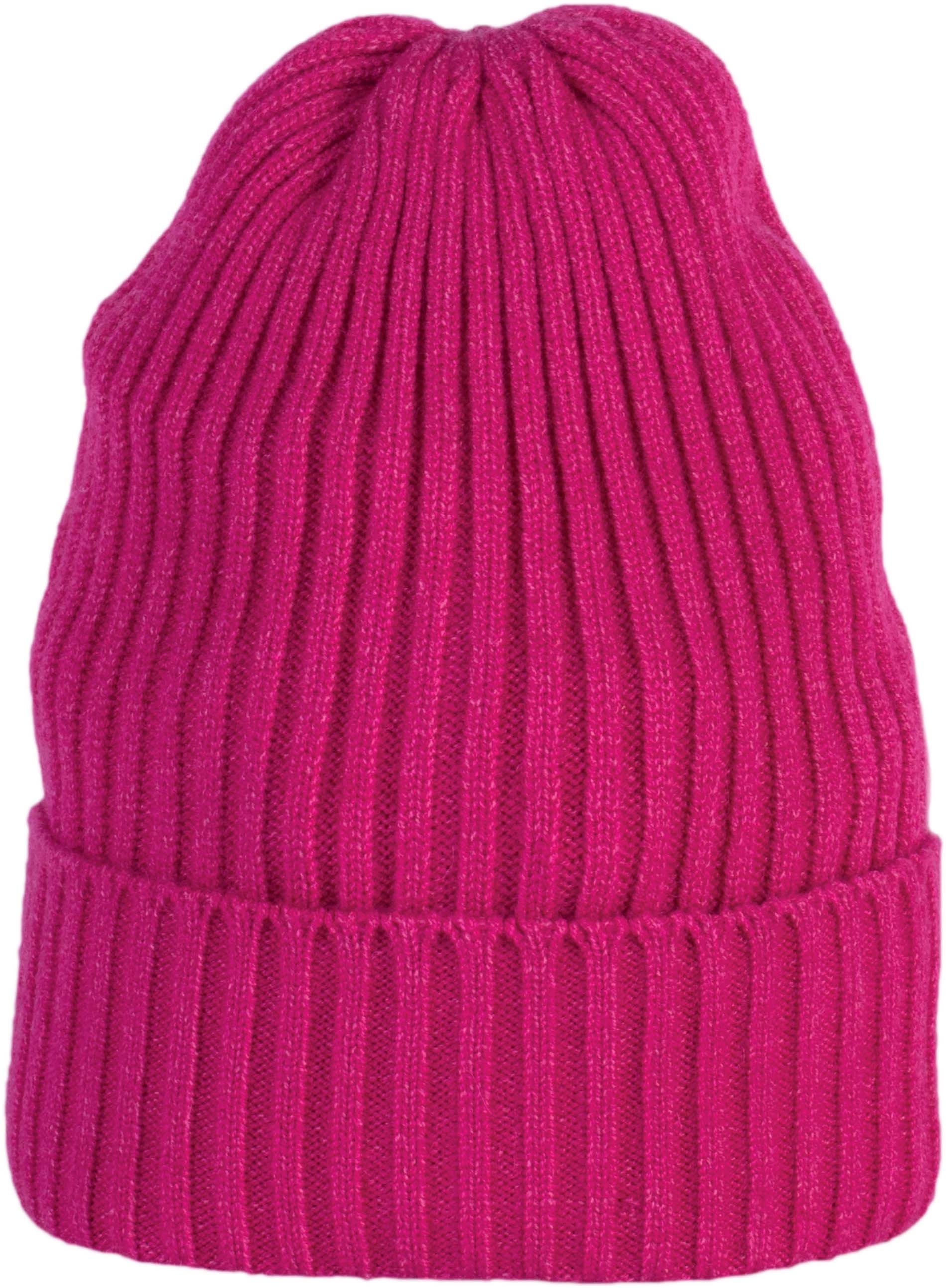 Bonnet grosse maille Off Fuchsia, à personnaliser avec le logo de votre club. Bonnet grosse maille Off Fuchsia