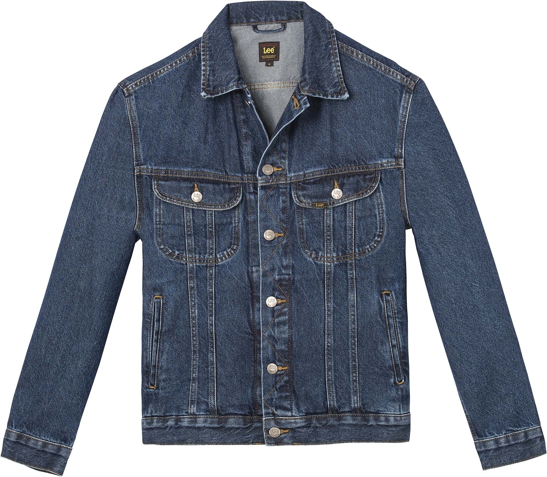 Lee rider best sale jacket dark stonewash