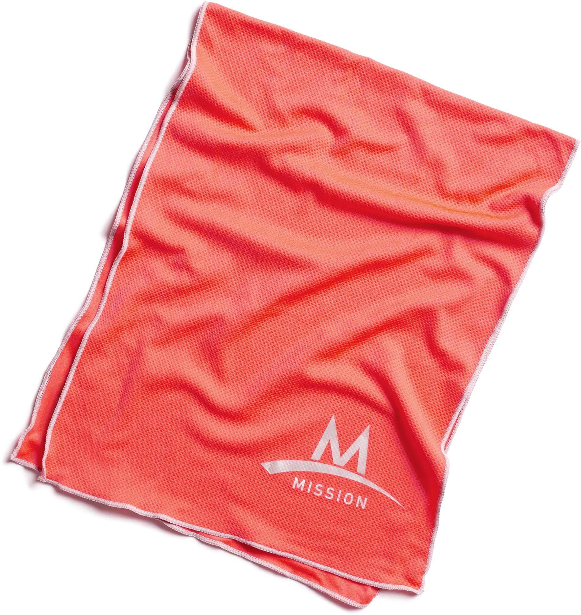Serviette Techknit EnduraCool™ Highvision Coral, à personnaliser avec le logo de votre club. Serviette Techknit EnduraCool™ Highvision Coral