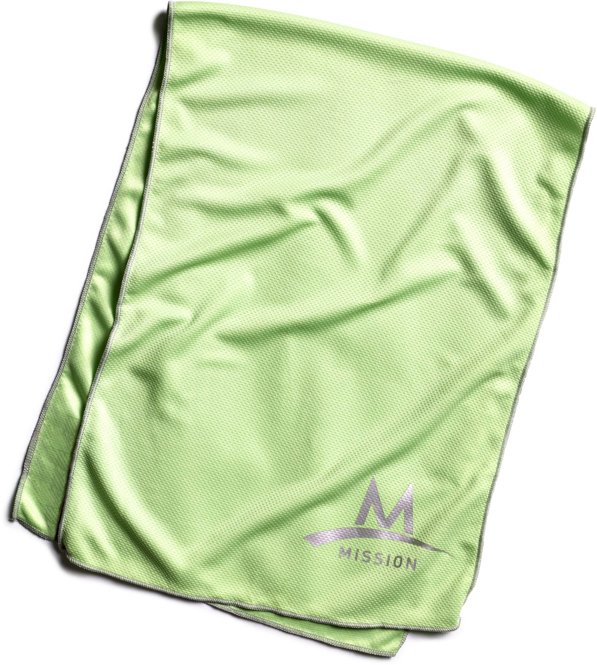 Serviette Techknit EnduraCool™ Yoga Green Tea, à personnaliser avec le logo de votre club. Serviette Techknit EnduraCool™ Yoga Green Tea