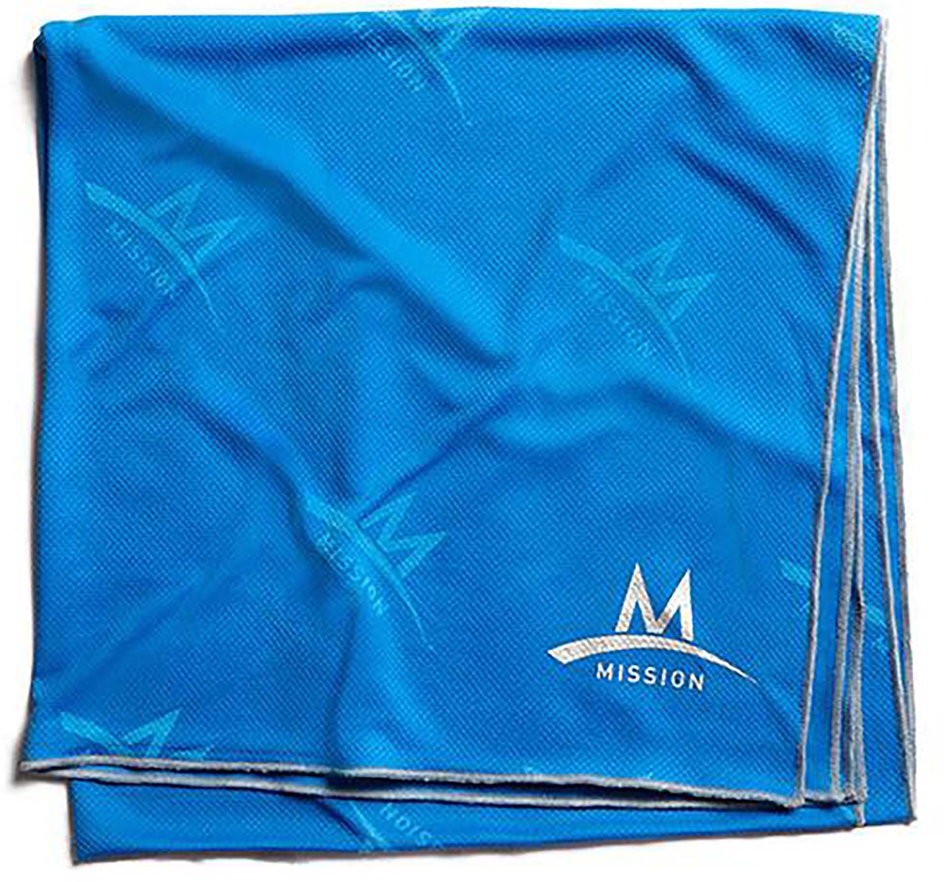 Serviette Techknit EnduraCool™ Max Blue, à personnaliser avec le logo de votre club. Serviette Techknit EnduraCool™ Max Blue
