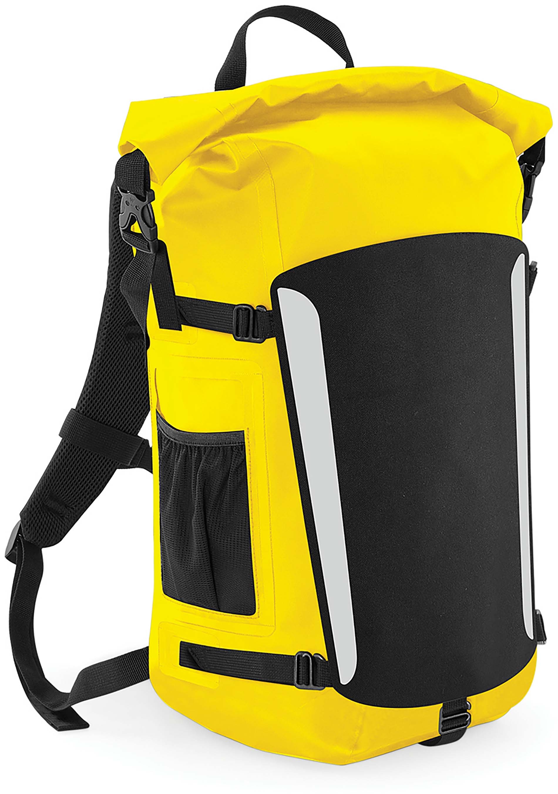 Sac à dos étanche SLX 25l Yellow / Black, à personnaliser avec le logo de votre club. Sac à dos étanche SLX 25l Yellow / Black
