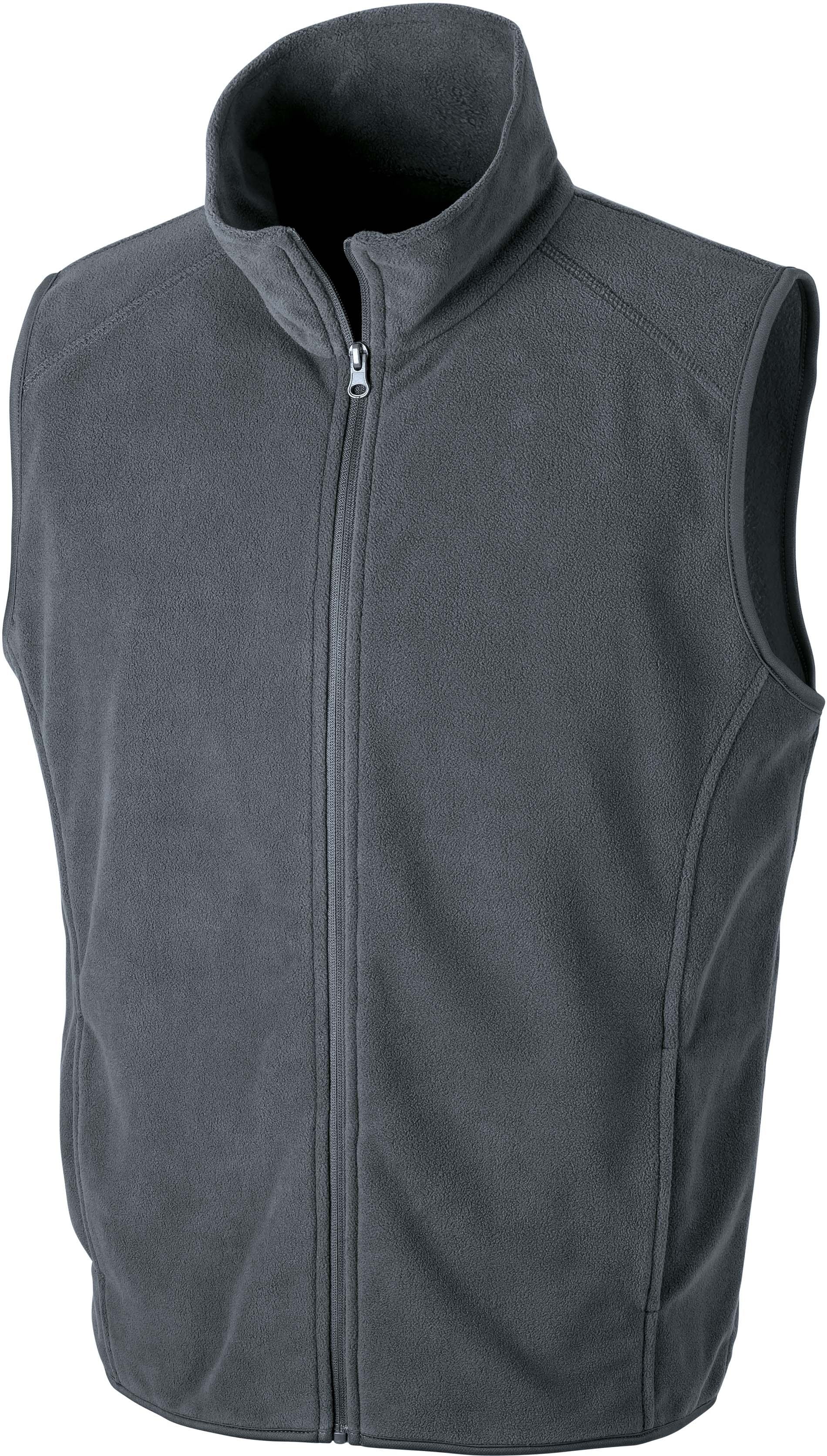 Gilet micro polaire Charcoal, à personnaliser avec le logo de votre club. Gilet micro polaire Charcoal
