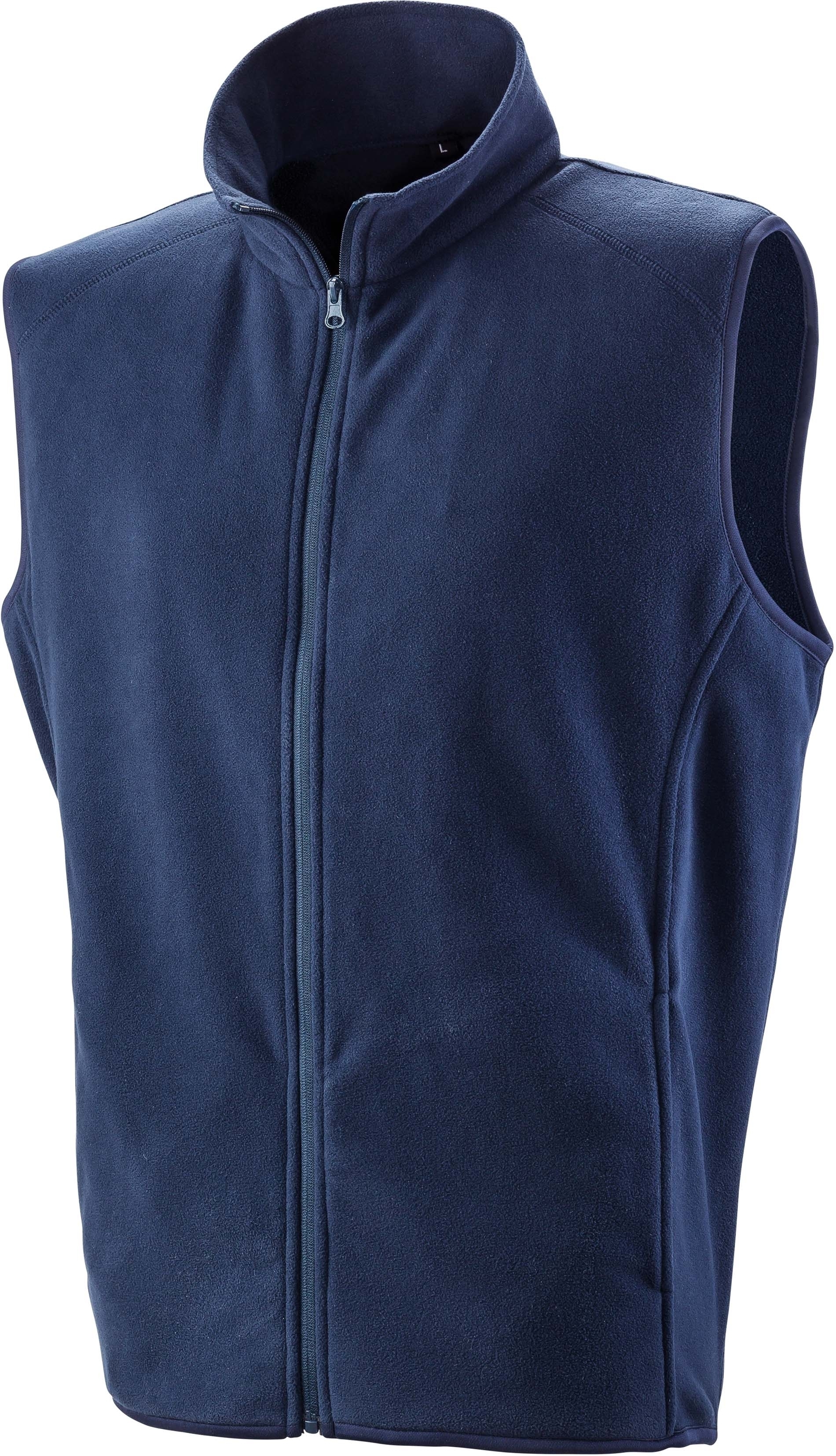 Gilet micro polaire Navy, à personnaliser avec le logo de votre club. Gilet micro polaire Navy