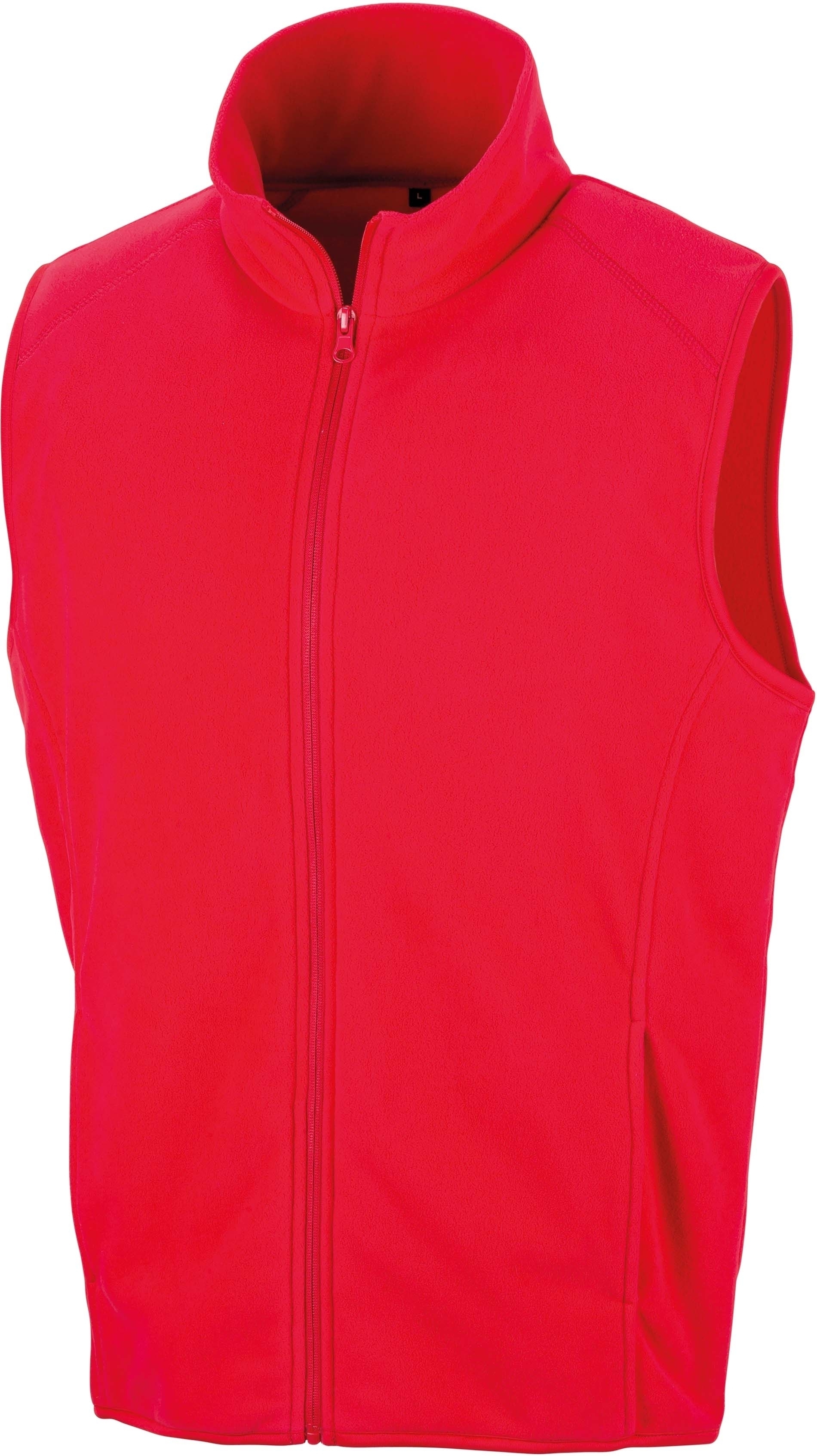 Gilet micro polaire Red, à personnaliser avec le logo de votre club. Gilet micro polaire Red