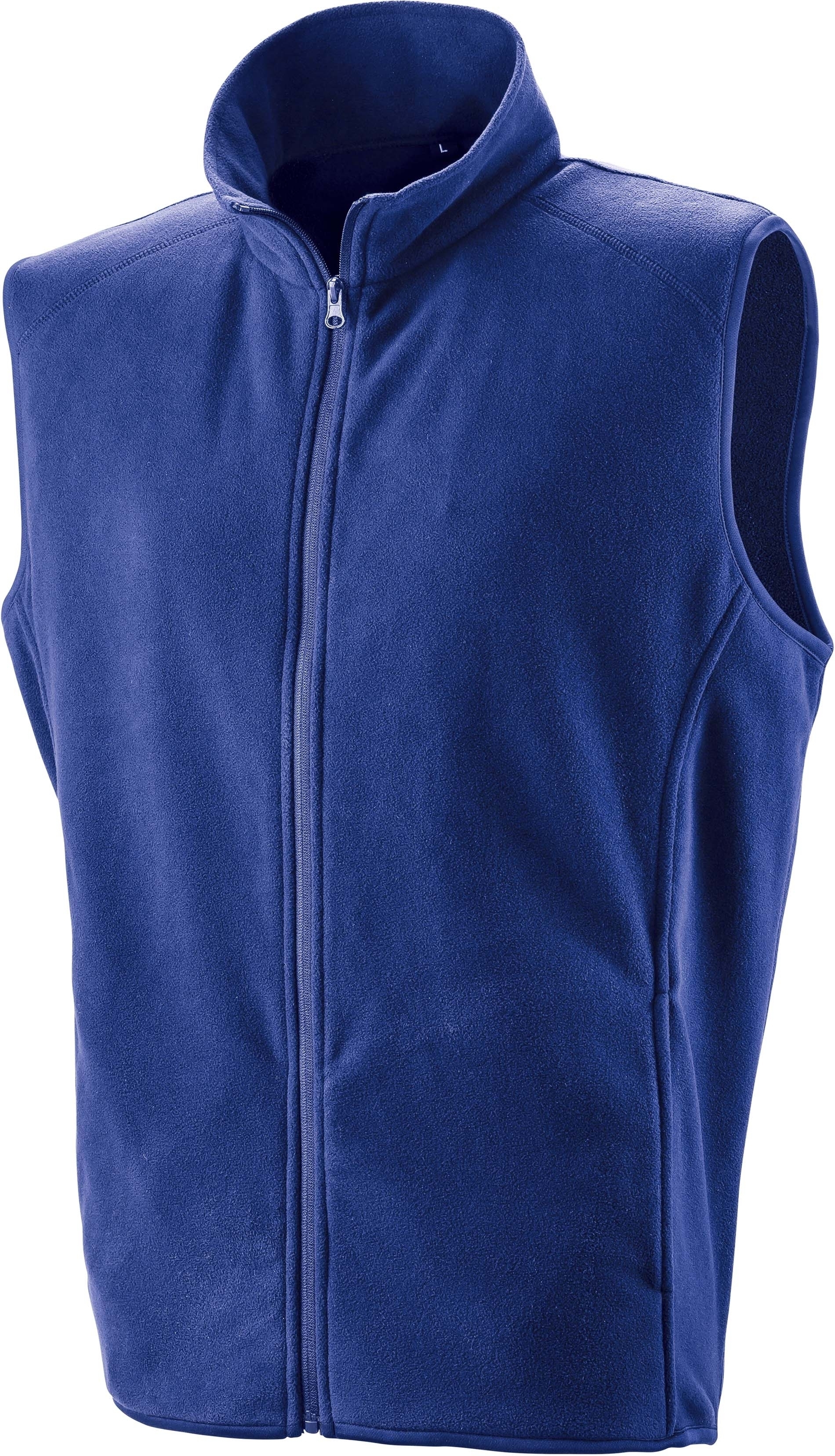 Gilet micro polaire Royal, à personnaliser avec le logo de votre club. Gilet micro polaire Royal