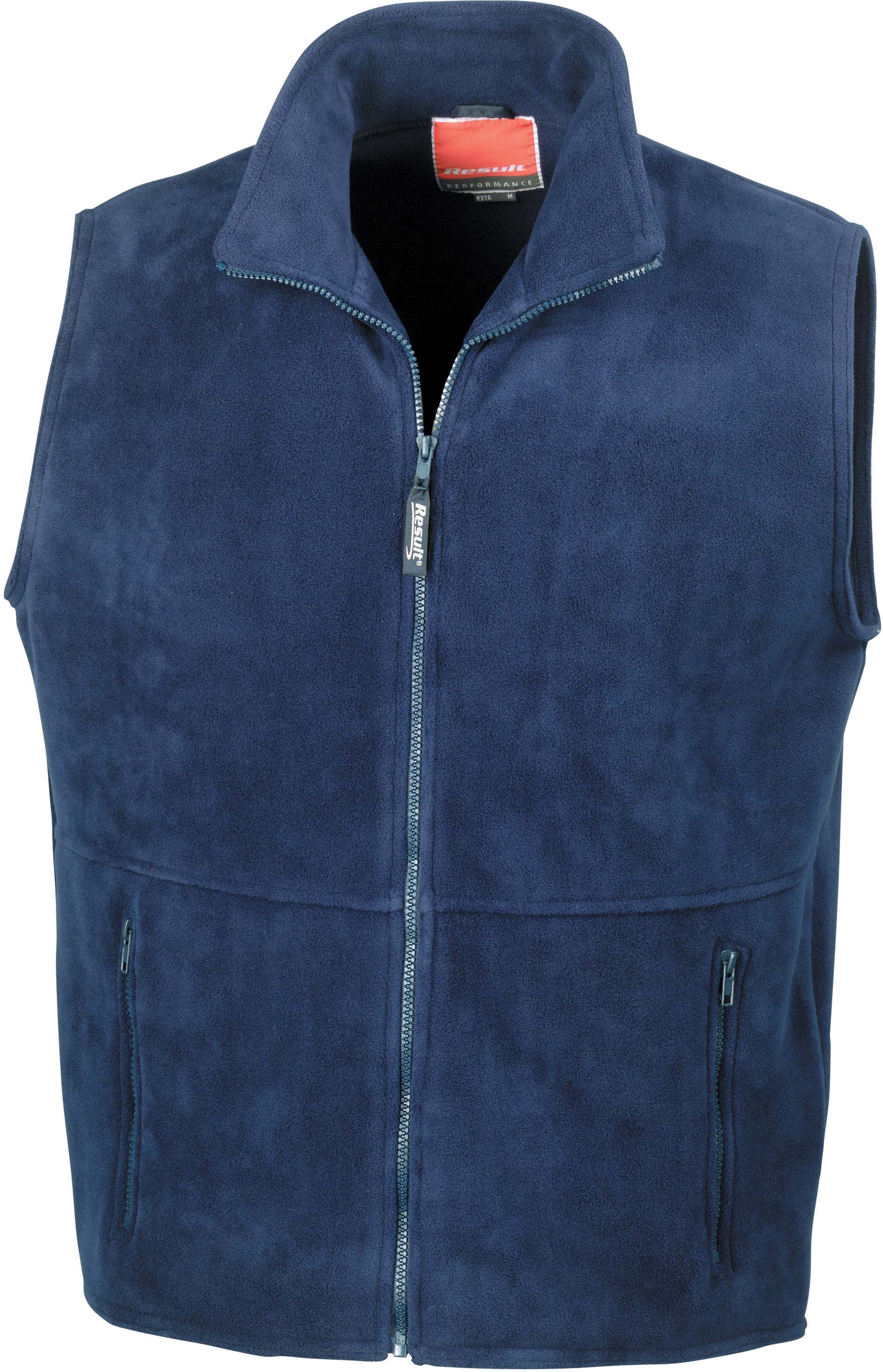 GILET POLAIRE POLARTHERM Bleu Navy, à personnaliser avec le logo de votre club. GILET POLAIRE POLARTHERM Bleu Navy