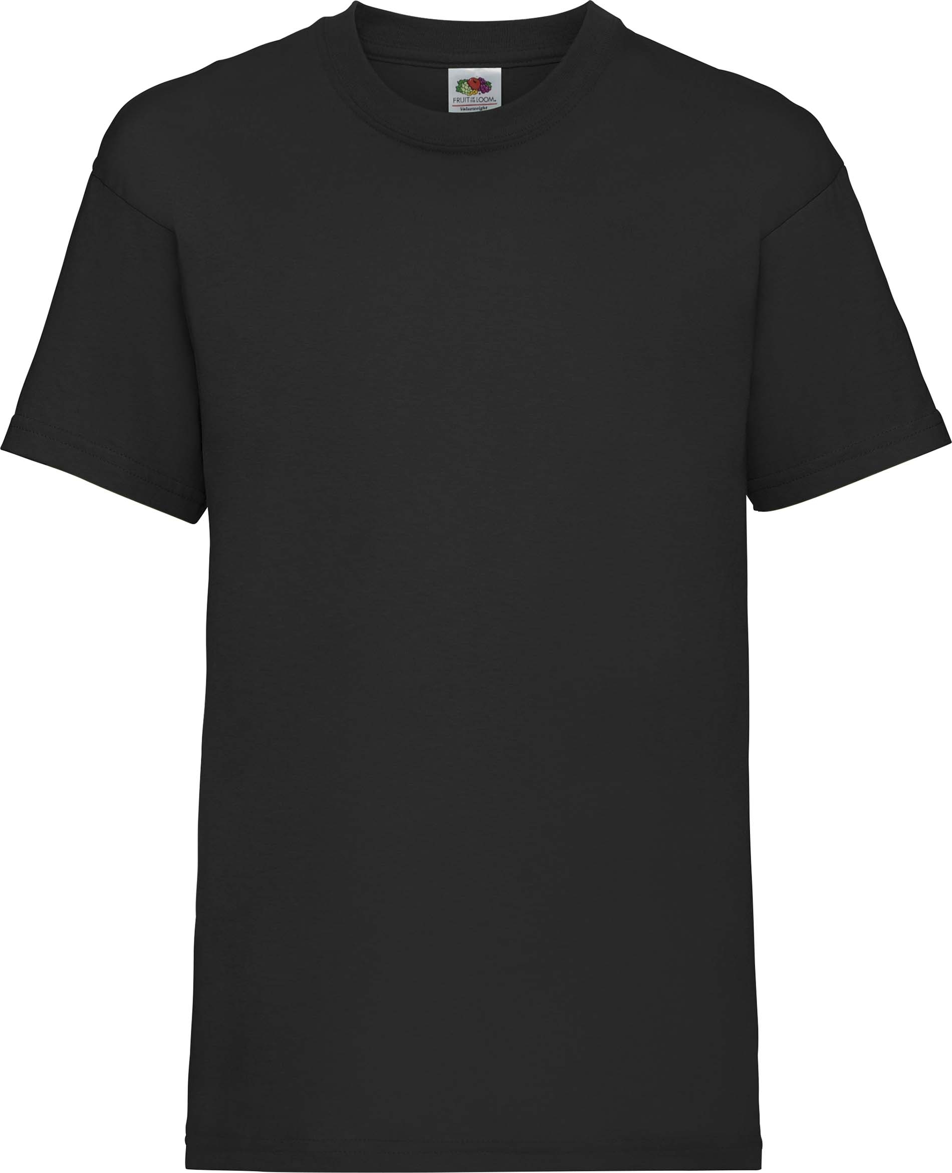 T-SHIRT ENFANT VALUEWEIGHT (61-033-0) Noir Black, à personnaliser avec le logo de votre club. T-SHIRT ENFANT VALUEWEIGHT (61-033-0) Noir Black