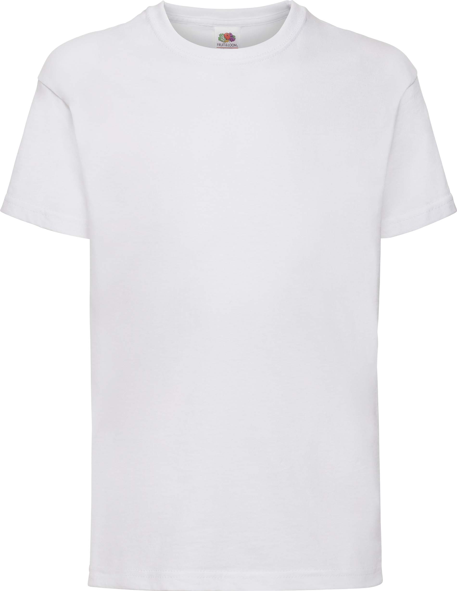 T-SHIRT ENFANT VALUEWEIGHT (61-033-0) Blanc White, à personnaliser avec le logo de votre club. T-SHIRT ENFANT VALUEWEIGHT (61-033-0) Blanc White