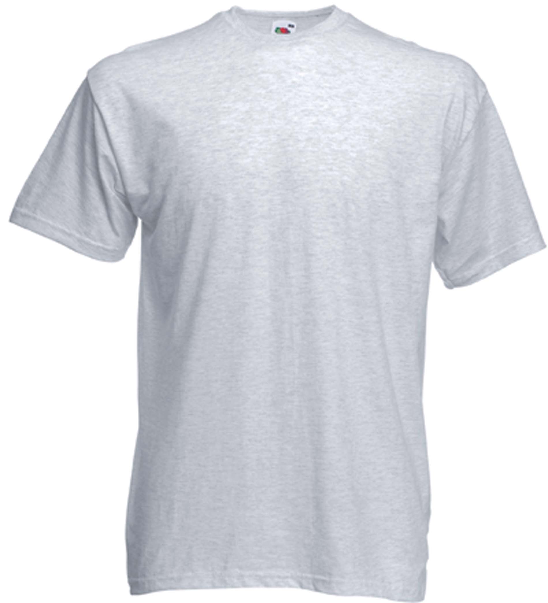 T-SHIRT HOMME VALUEWEIGHT (61-036-0) Gris Ash, à personnaliser avec le logo de votre club. T-SHIRT HOMME VALUEWEIGHT (61-036-0) Gris Ash
