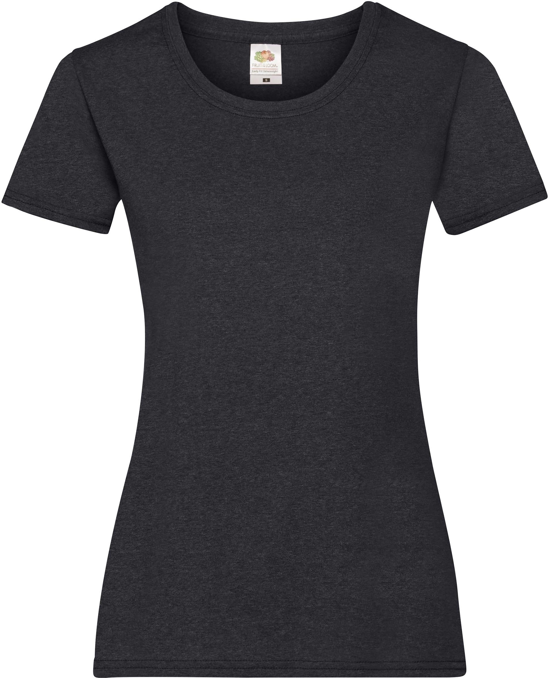 T-SHIRT FEMME VALUEWEIGHT (61-372-0) Gris Dark Heather Grey, à personnaliser avec le logo de votre club. T-SHIRT FEMME VALUEWEIGHT (61-372-0) Gris Dark Heather Grey
