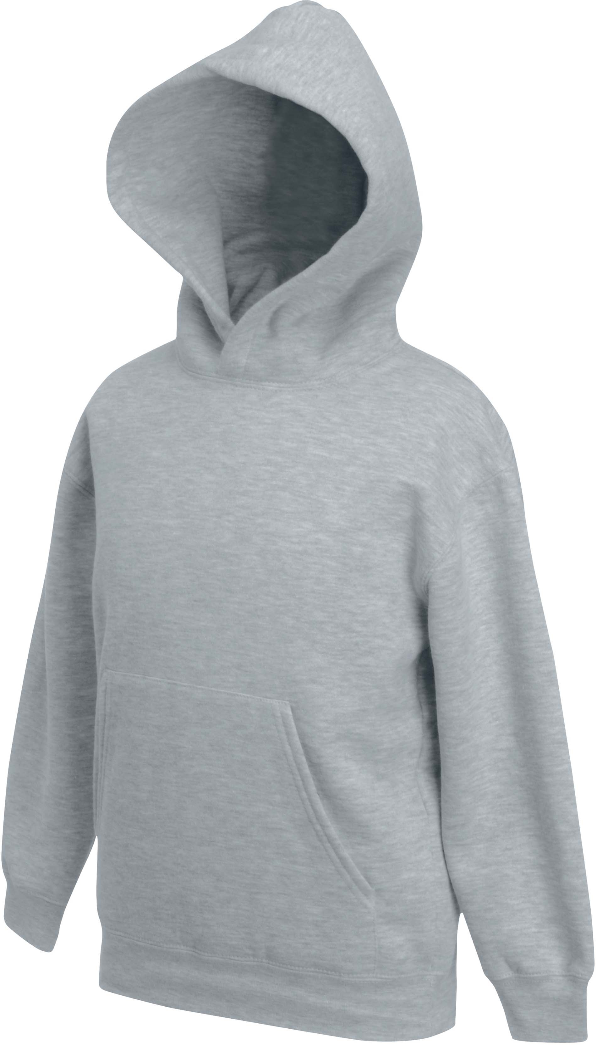 SWEAT-SHIRT ENFANT CAPUCHE CLASSIC (62-043-0) Heather Grey Gris, à personnaliser avec le logo de votre club. SWEAT-SHIRT ENFANT CAPUCHE CLASSIC (62-043-0) Heather Grey Gris