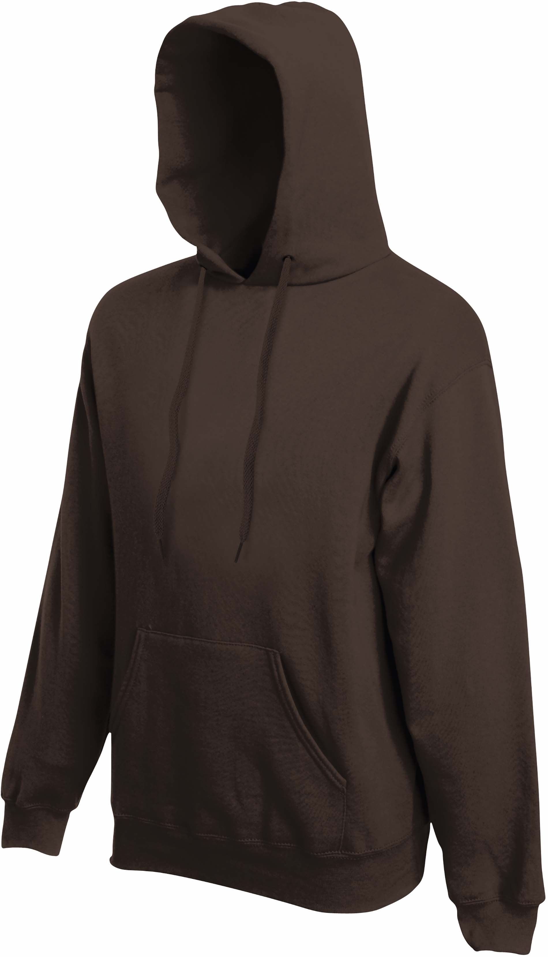 Sweat-shirt capuche Premium Chocolate, à personnaliser avec le logo de votre club. Sweat-shirt capuche Premium Chocolate