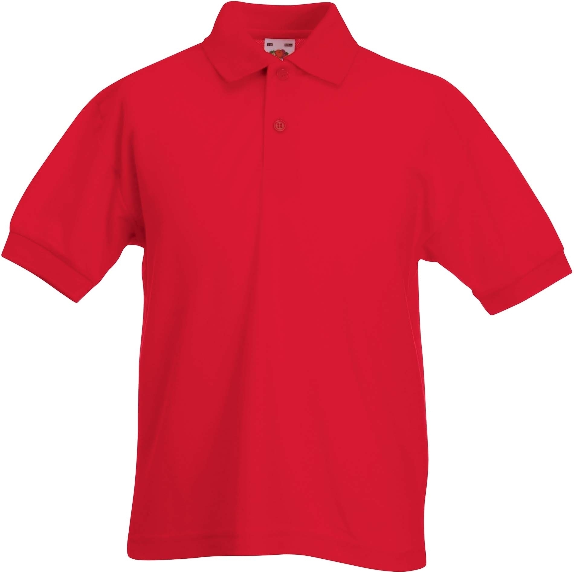 Polo enfant 65/35 Red, à personnaliser avec le logo de votre club. Polo enfant 65/35 Red