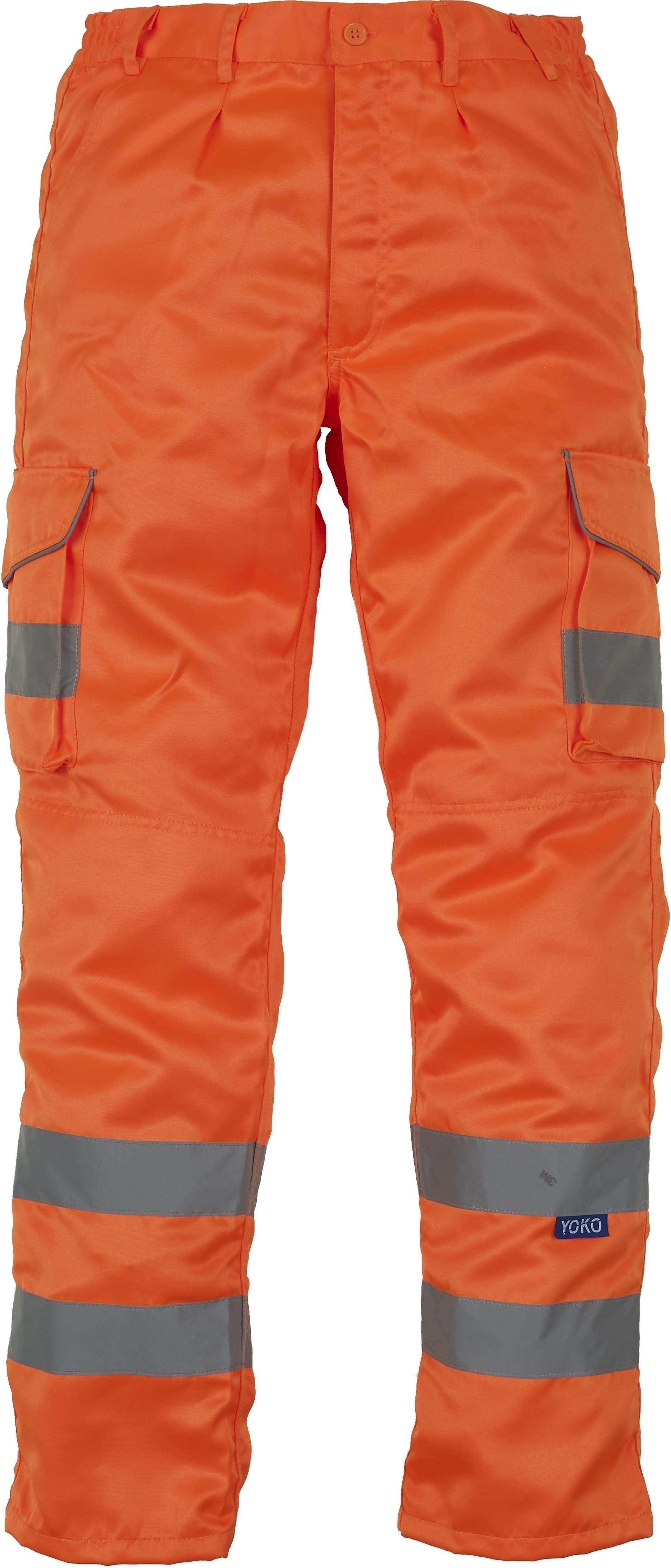 Pantalon Cargo haute visibilité Hi Vis Orange, à personnaliser avec le logo de votre club. Pantalon Cargo haute visibilité Hi Vis Orange