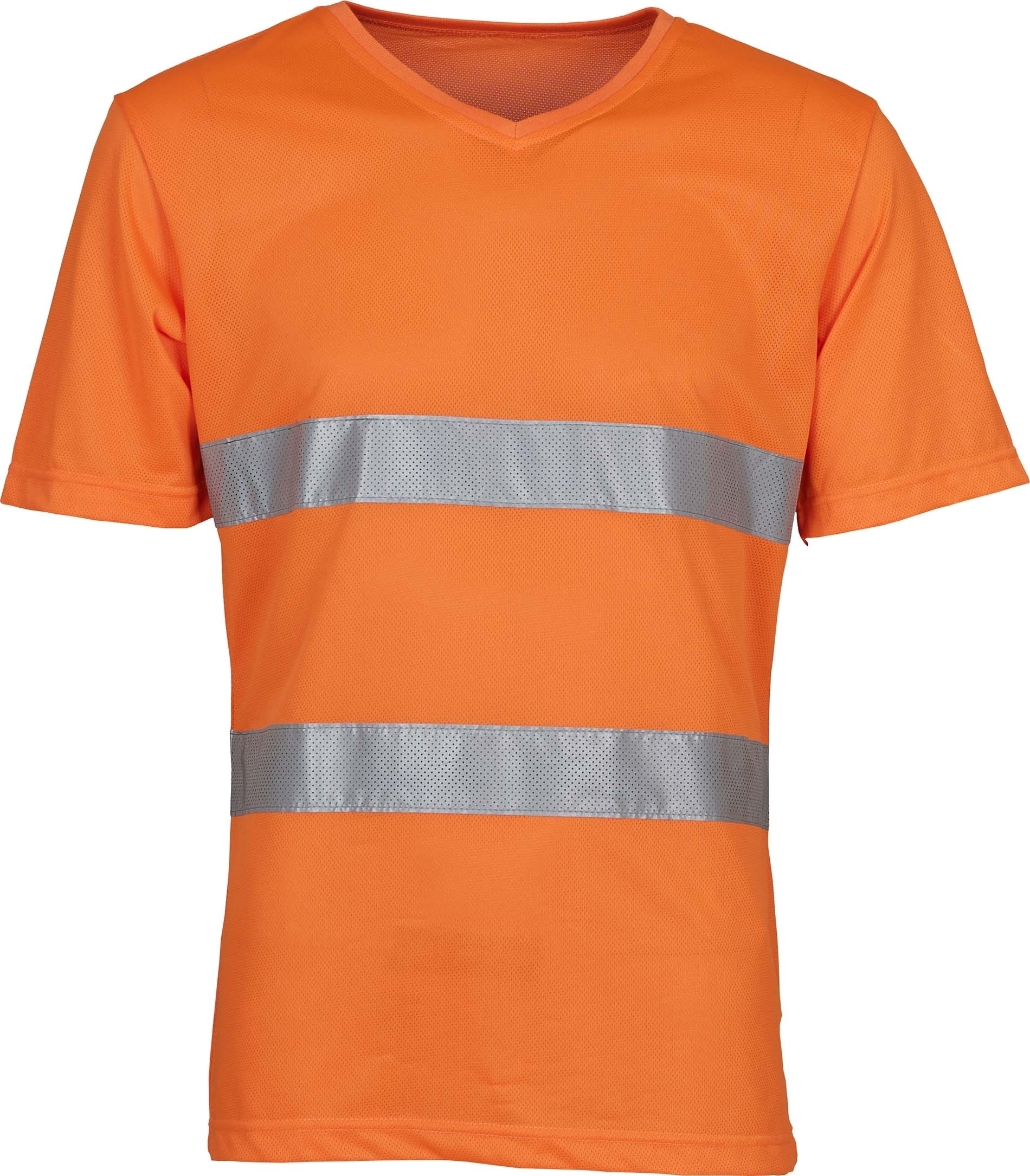 T-shirt haute visibilité Top Cool Hi Vis Orange, à personnaliser avec le logo de votre club. T-shirt haute visibilité Top Cool Hi Vis Orange
