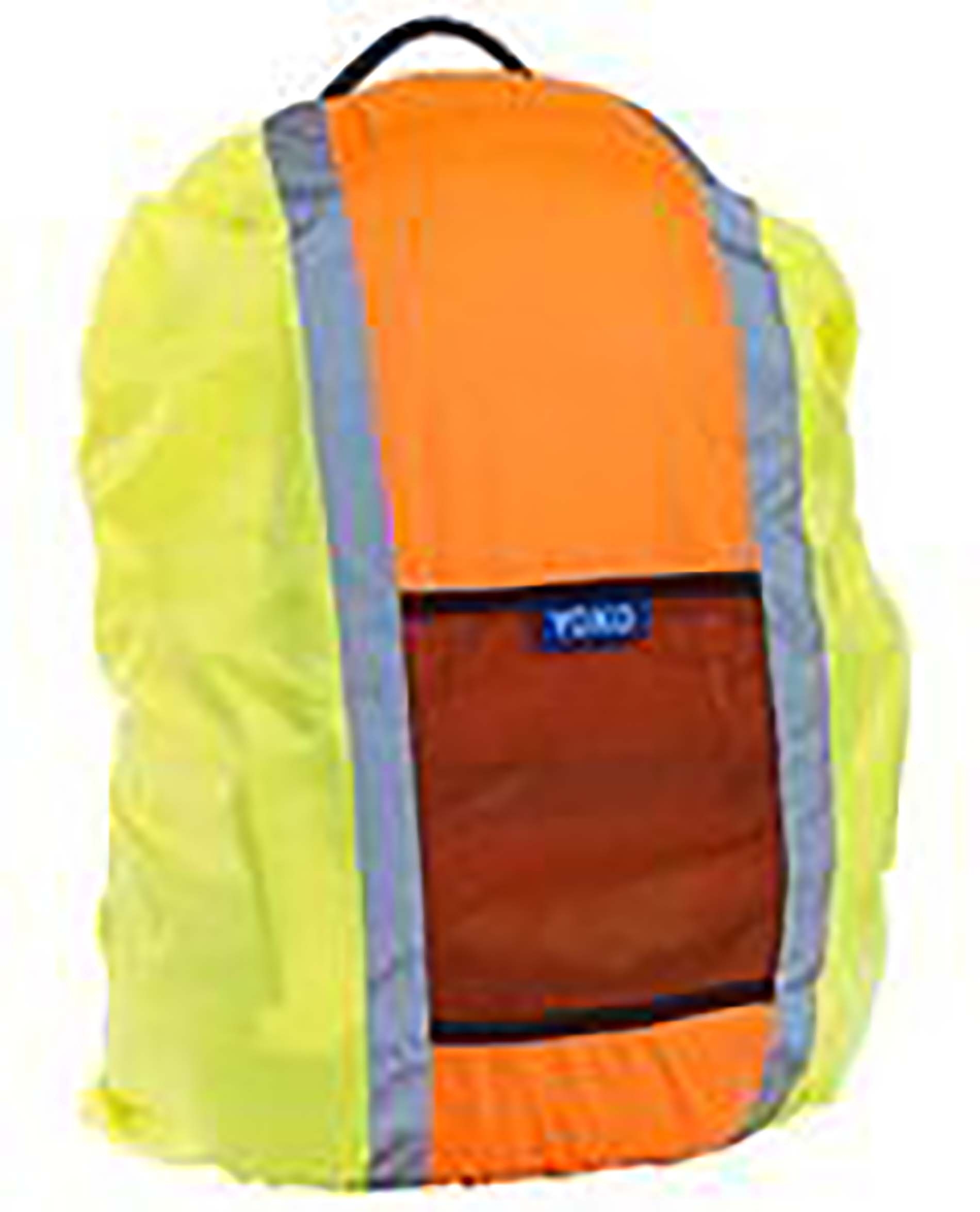 Housse de protection imperméable pour sac à dos Hi Vis Yellow / Hi Vis Orange, à personnaliser avec le logo de votre club. Housse de protection imperméable pour sac à dos Hi Vis Yellow / Hi Vis Orange