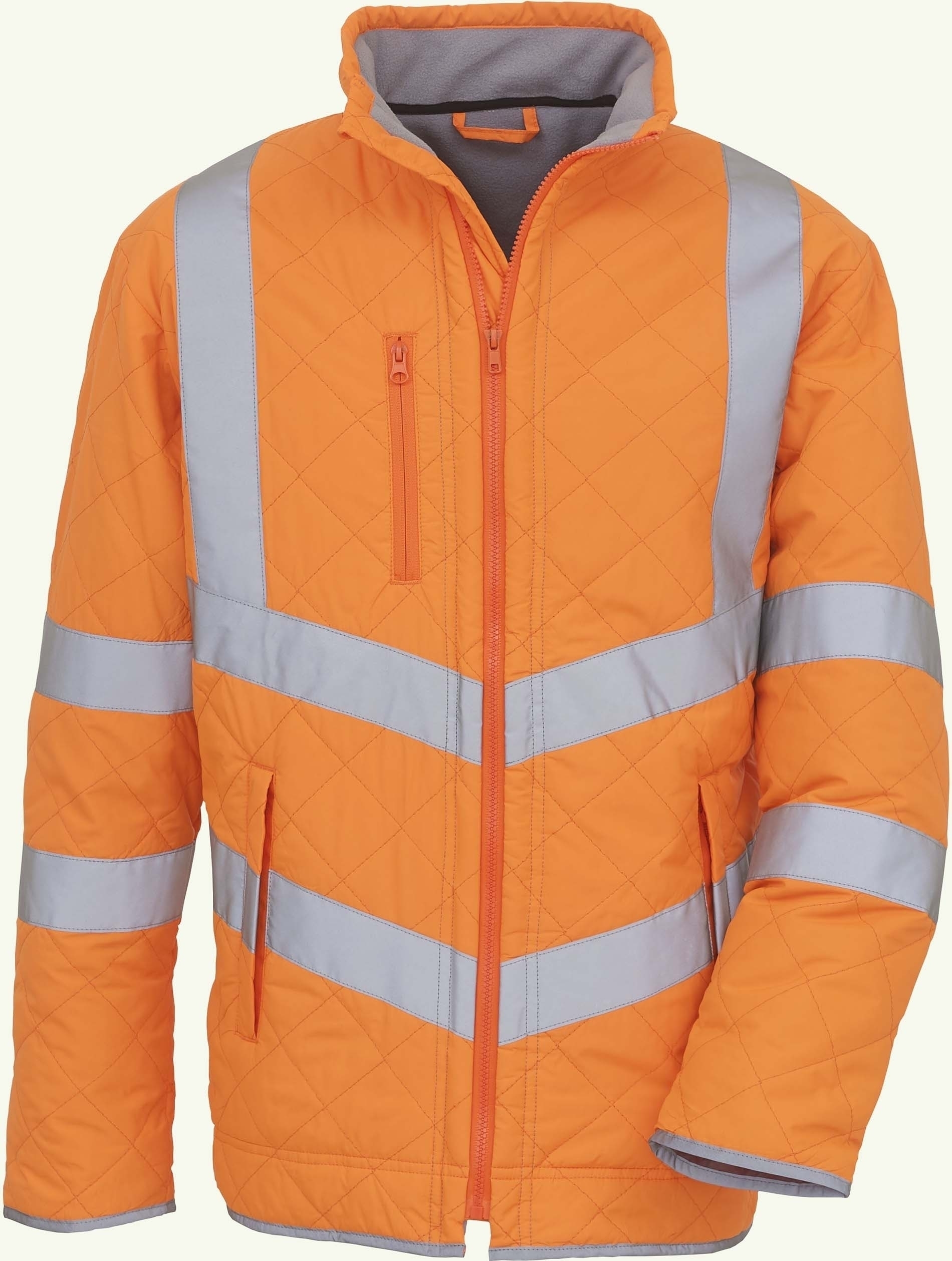 Veste haute visibilité _Kensington_ Hi Vis Orange, à personnaliser avec le logo de votre club. Veste haute visibilité _Kensington_ Hi Vis Orange