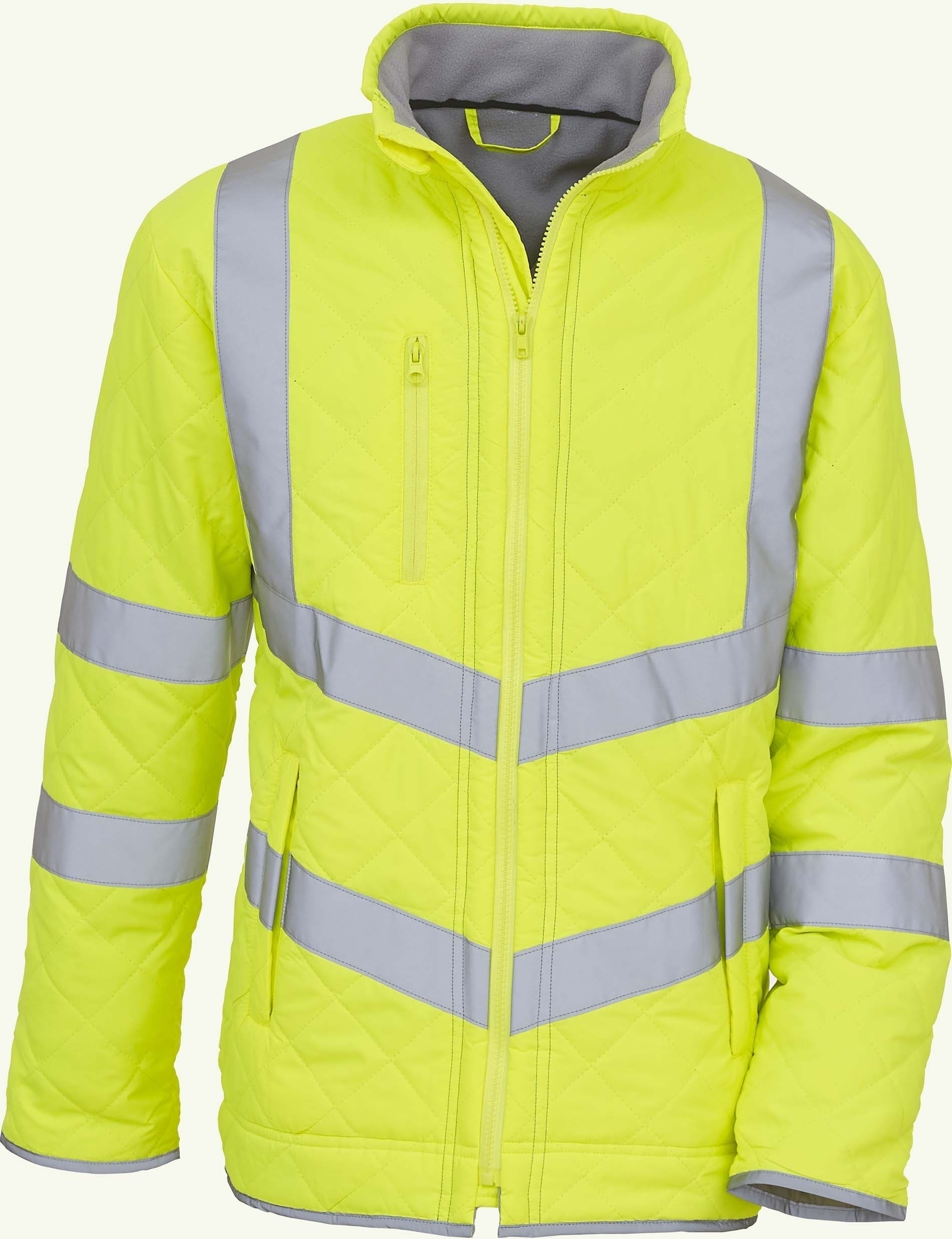 Veste haute visibilité _Kensington_ Hi Vis Yellow, à personnaliser avec le logo de votre club. Veste haute visibilité _Kensington_ Hi Vis Yellow