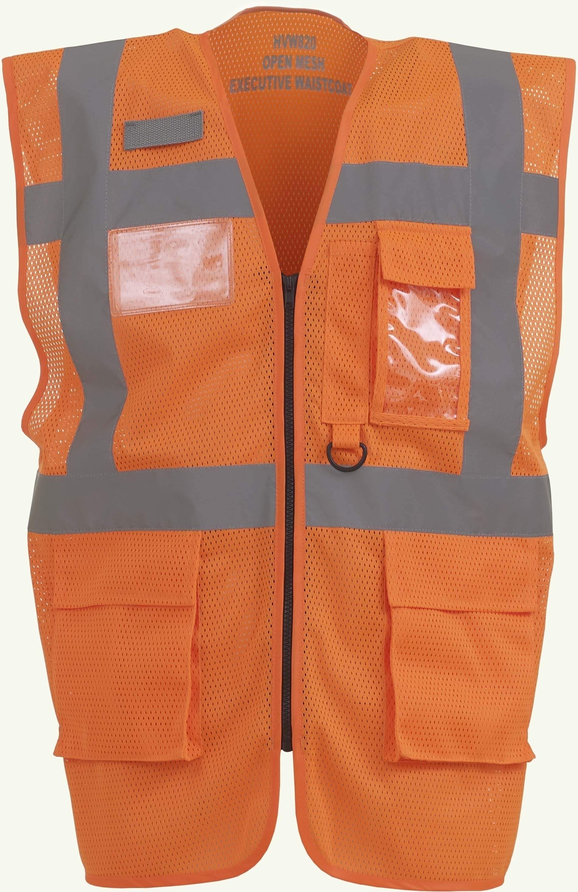 Gilet haute visibilité Top Cool _Management_ Hi Vis Orange, à personnaliser avec le logo de votre club. Gilet haute visibilité Top Cool _Management_ Hi Vis Orange